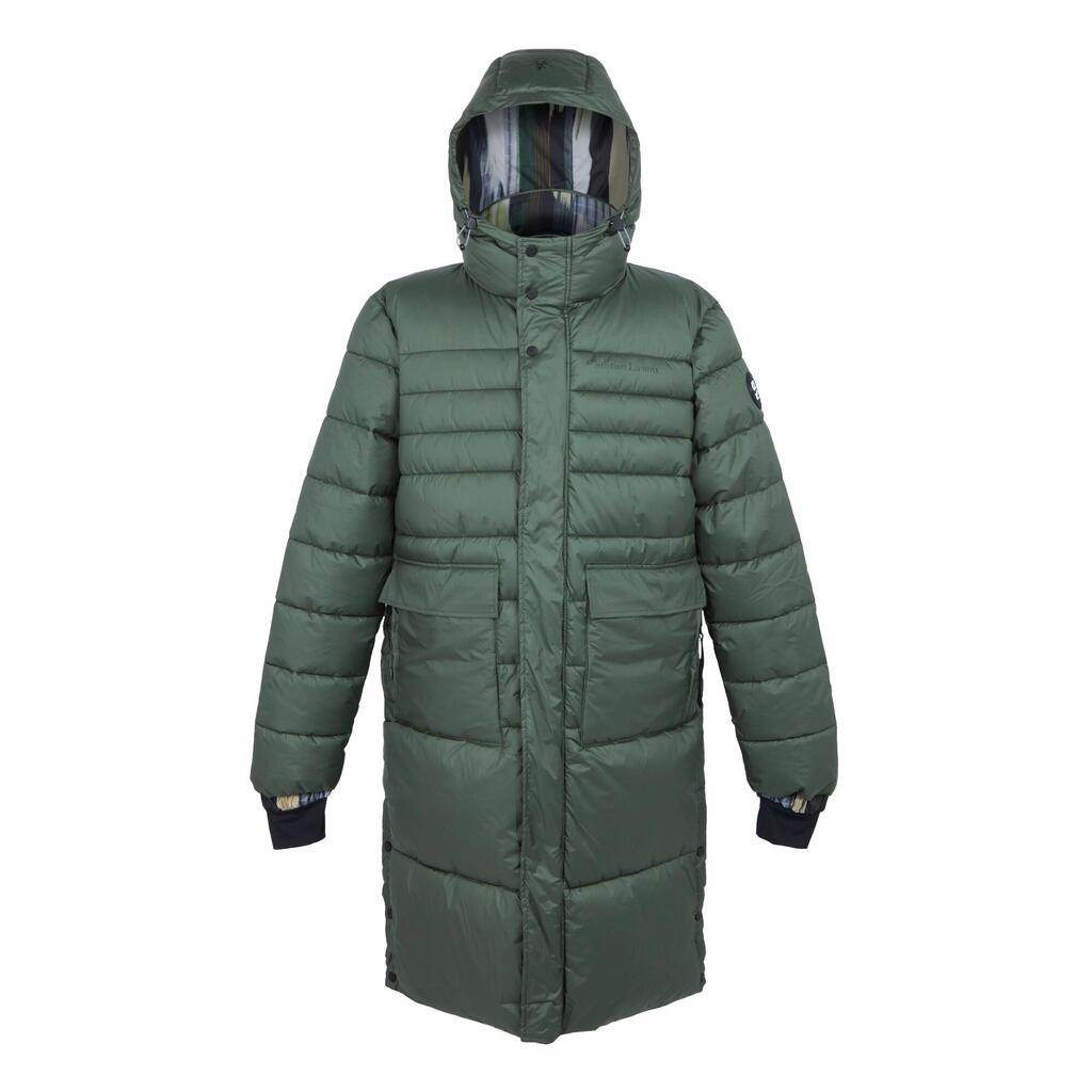 Mens Christian Lacroix Collongues Long Length Padded Jacket (Thyme Leaf)