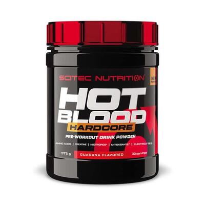 Hot blood hardcore - 375g rode vruchten scitec nutrition