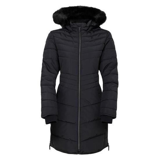 Striking IIII" Steppjacke MidiLänge für Damen Schwarz