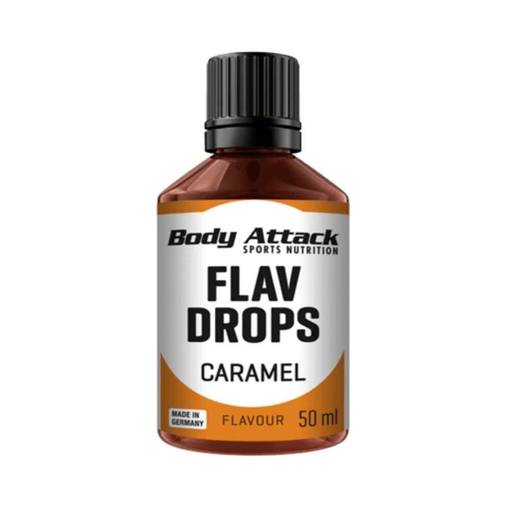 BODY ATTACK Aromi E Dolcificanti - Gocce Di Flav (50ml) - Caramello