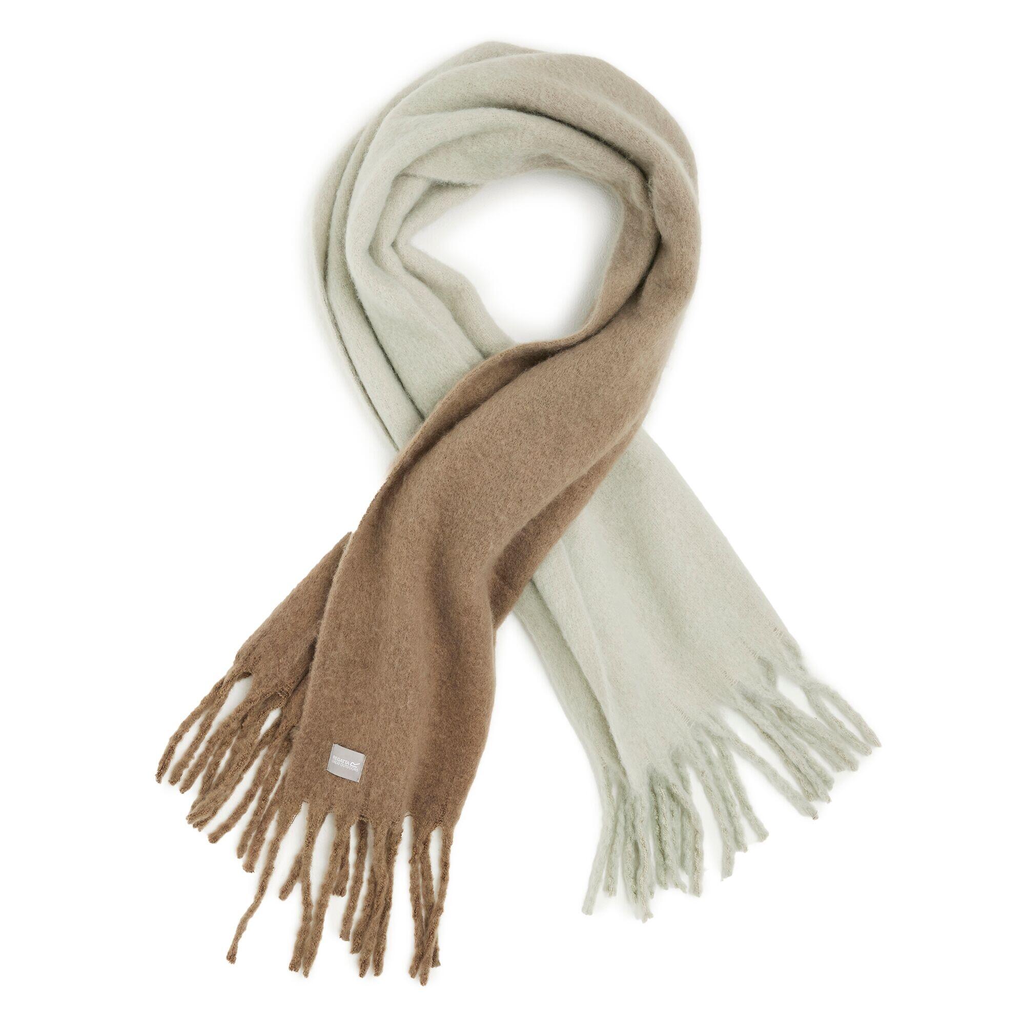 REGATTA Womens/Ladies Aleena Ombre Scarf (Dark Khaki/Moonstruck)