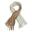 Écharpe ALEENA Femme (Kaki Foncé / Blanc Lunaire)
