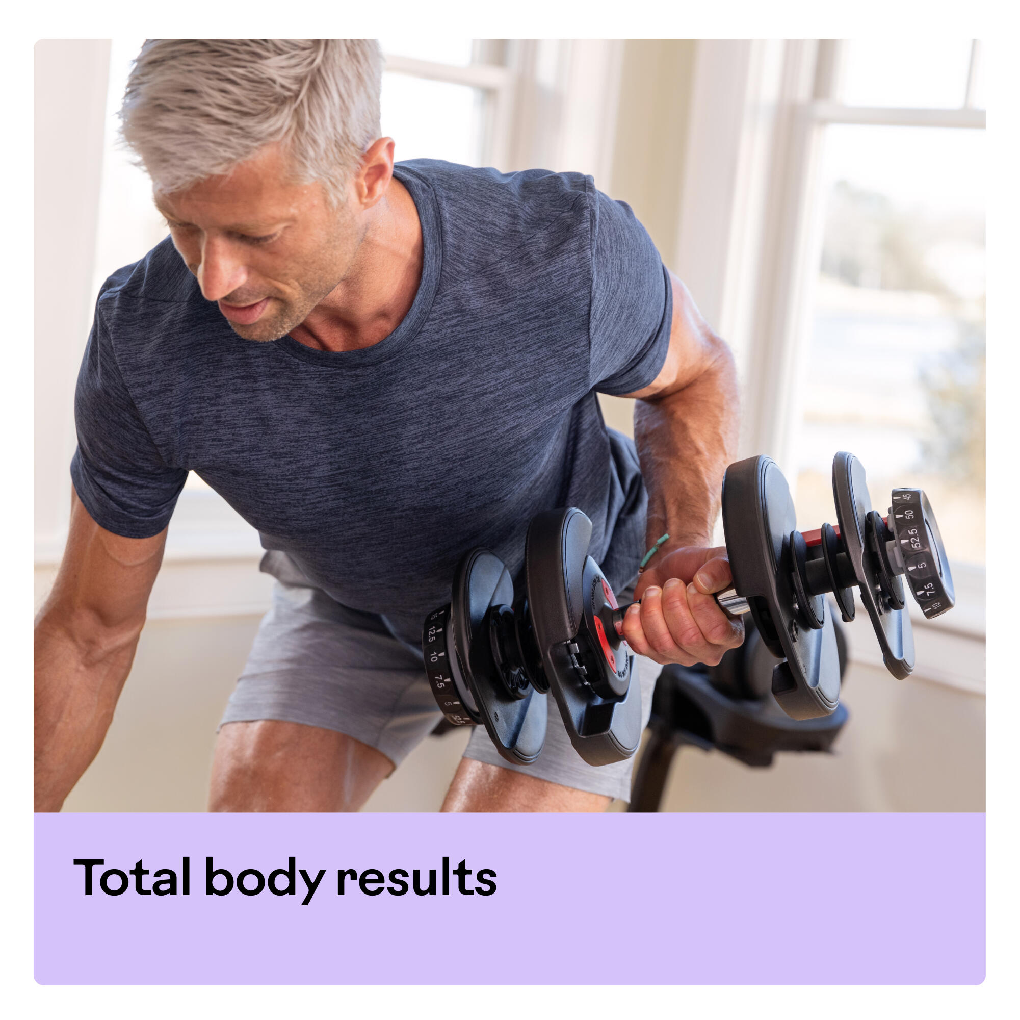 BowFlex 552i verstelbare halters (paar & statief met mediavak) 4/7