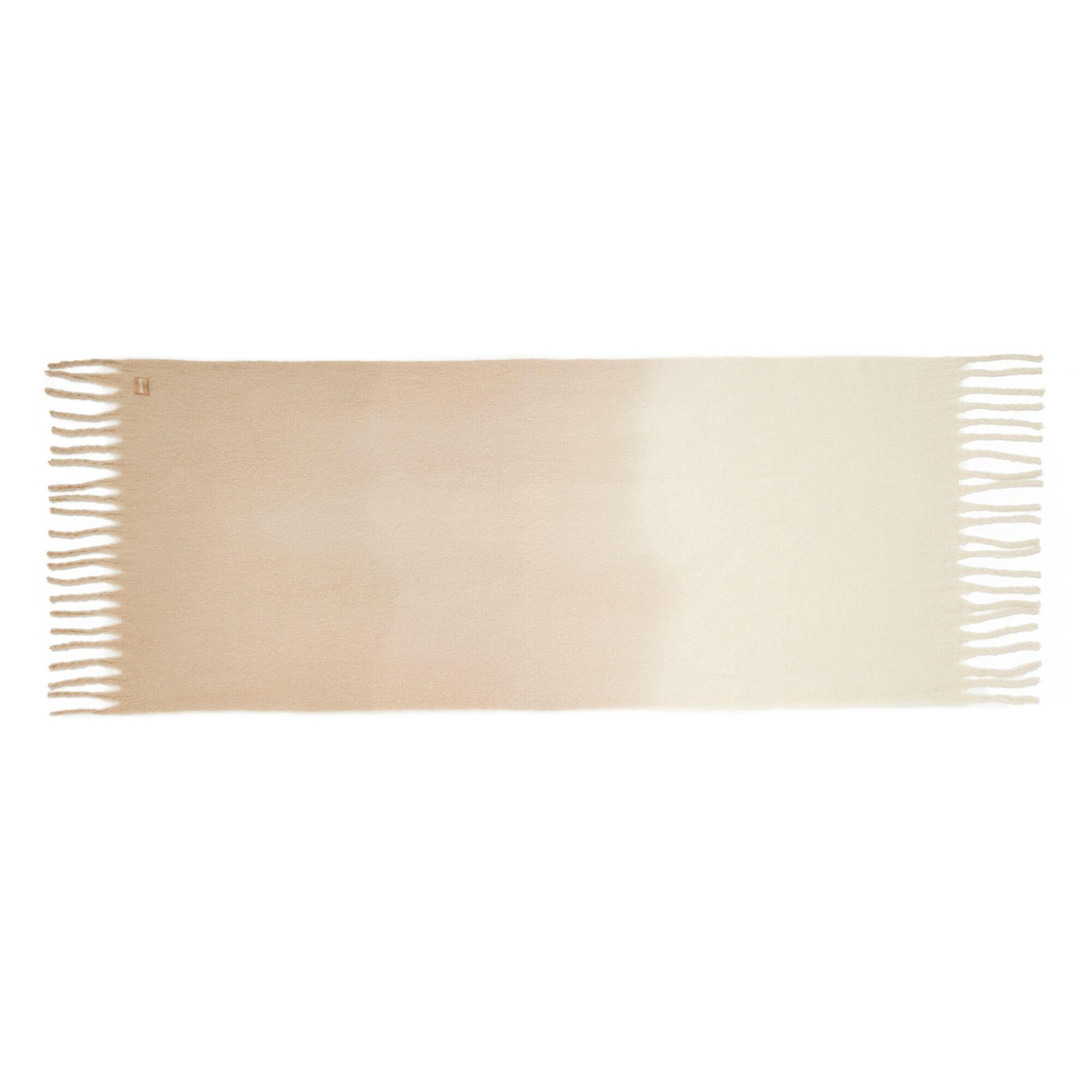 Womens/Ladies Aleena Ombre Scarf (Warm Taupe/Light Vanilla) 2/3