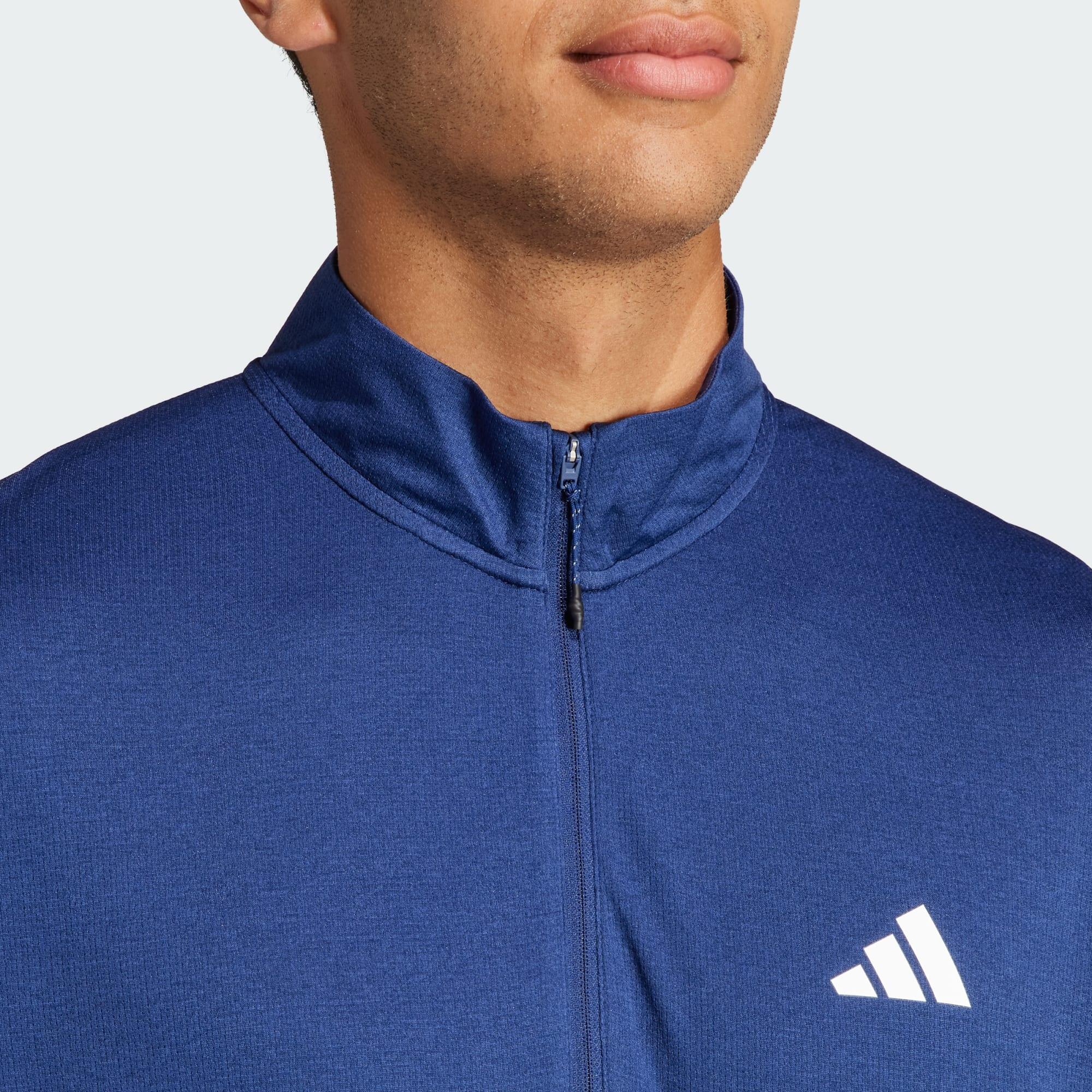 Train Essentials Training Longsleeve met Korte Rits 4/5