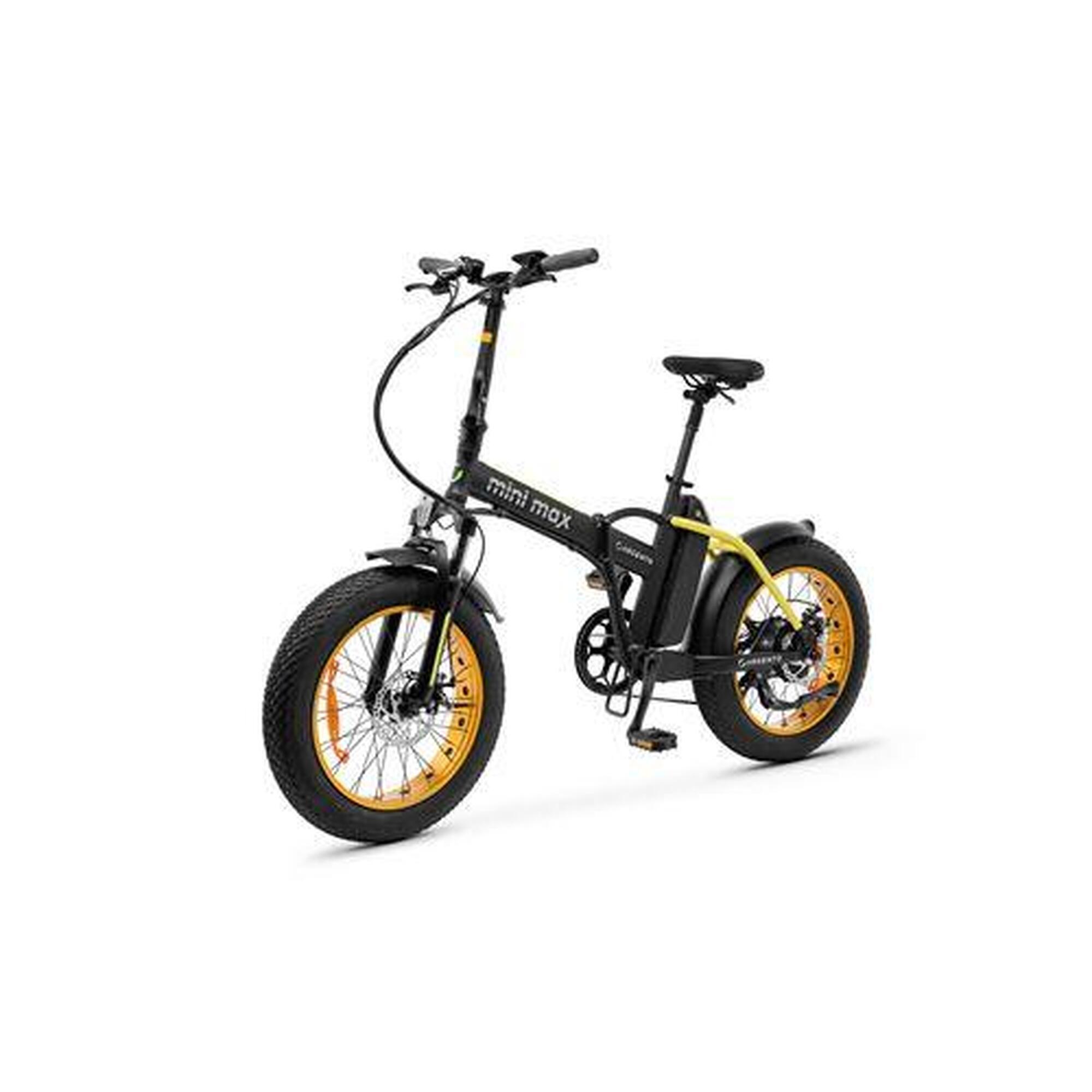 Vélo électrique Argento Pliable Mini Max Noir/Jaune