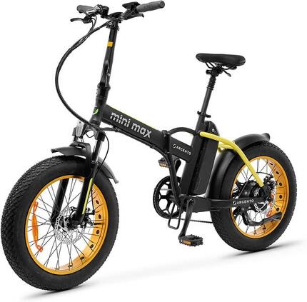 Vélo électrique Argento Pliable Mini Max Noir/Jaune