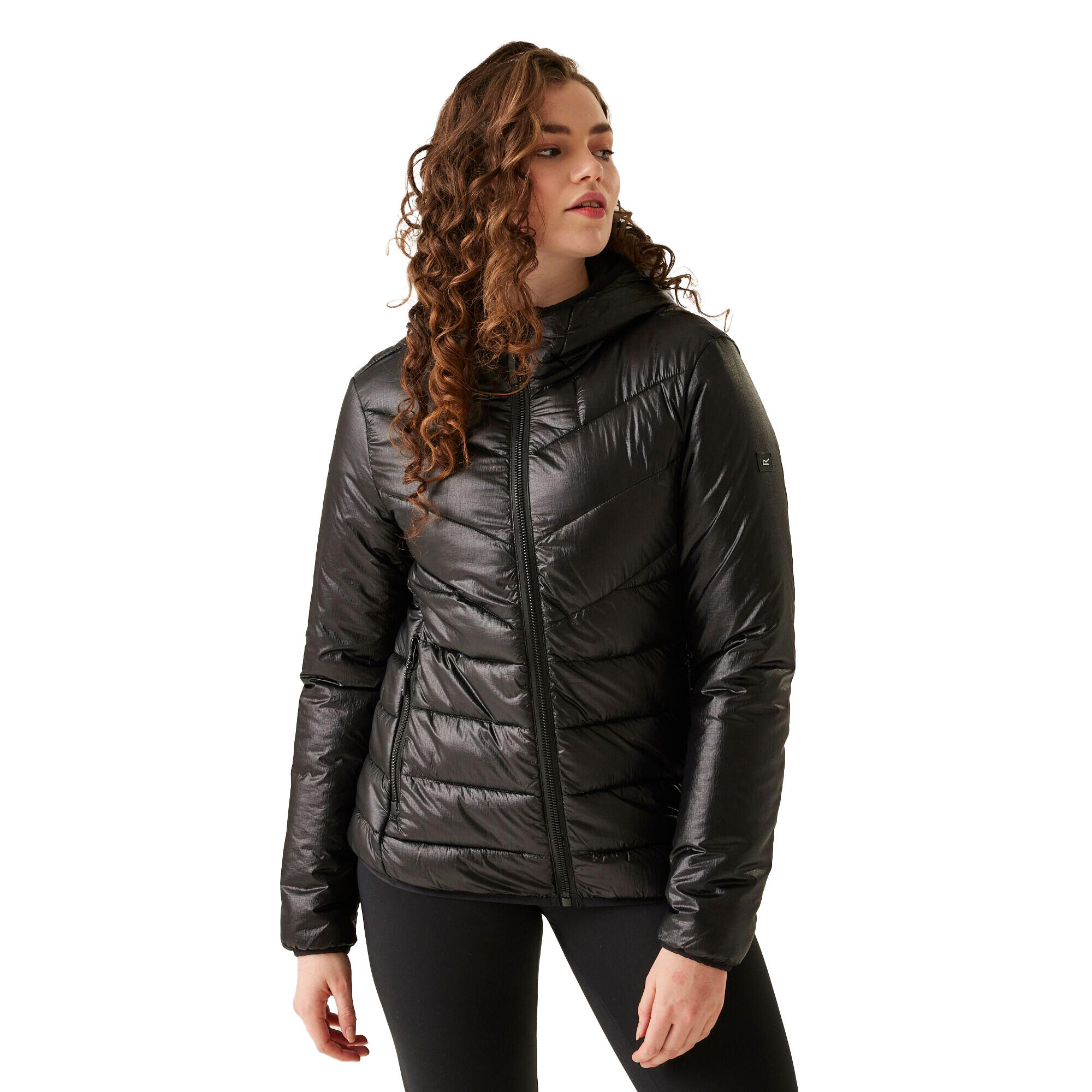 Womens/Ladies Wiltom Quilted Jacket (Black) 4/5