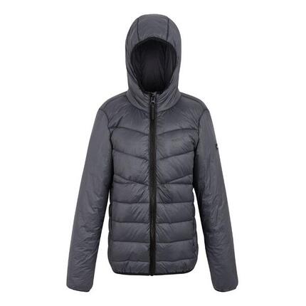 Veste matelassée WILTOM Femme gris phoque 100% polyester recyclé