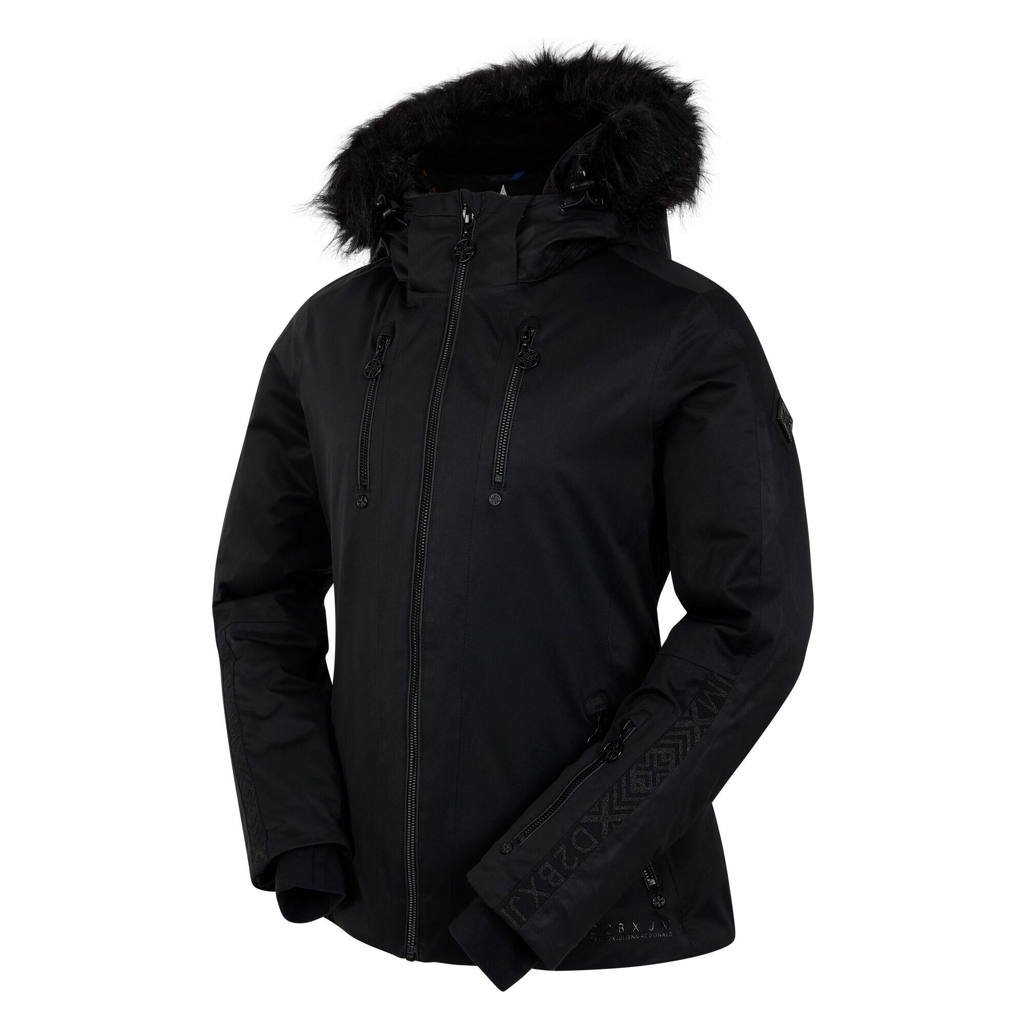 Womens/Ladies Frenzied Ski Jacket (Black) 3/5