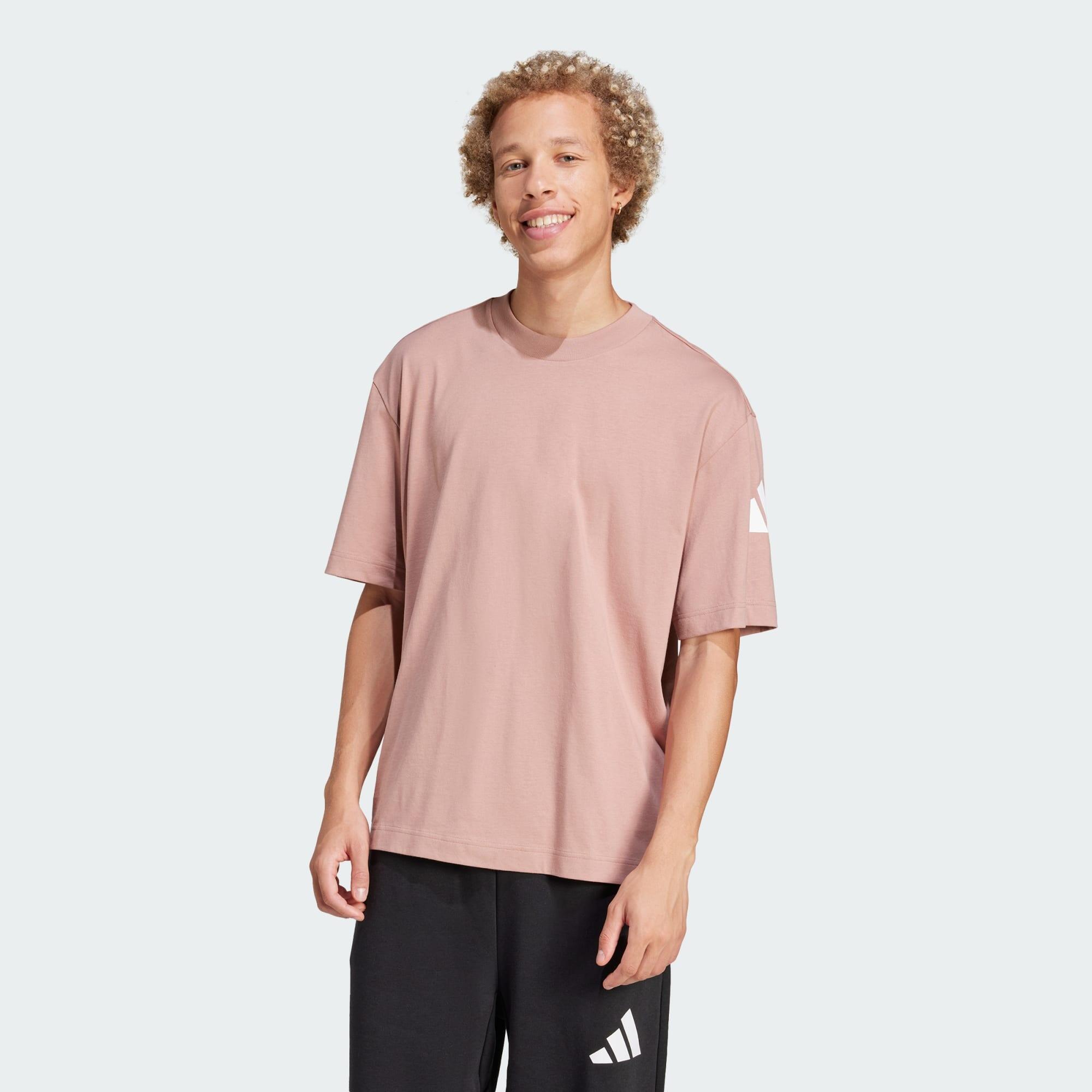 ADIDAS Essentials Loose Fit 3 Bar Logo T-shirt