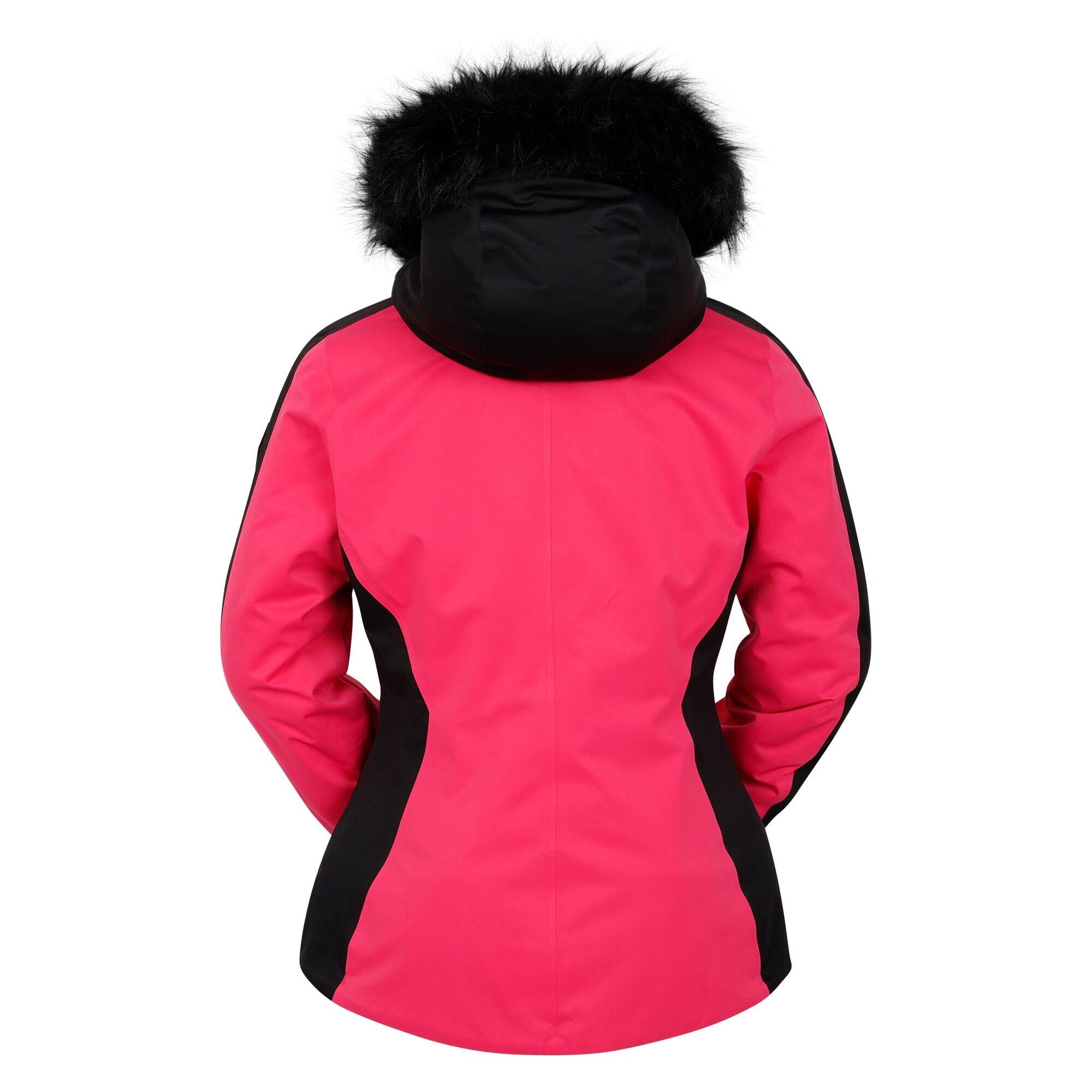 Womens/Ladies Frenzied Ski Jacket (Hot Pink) 2/5