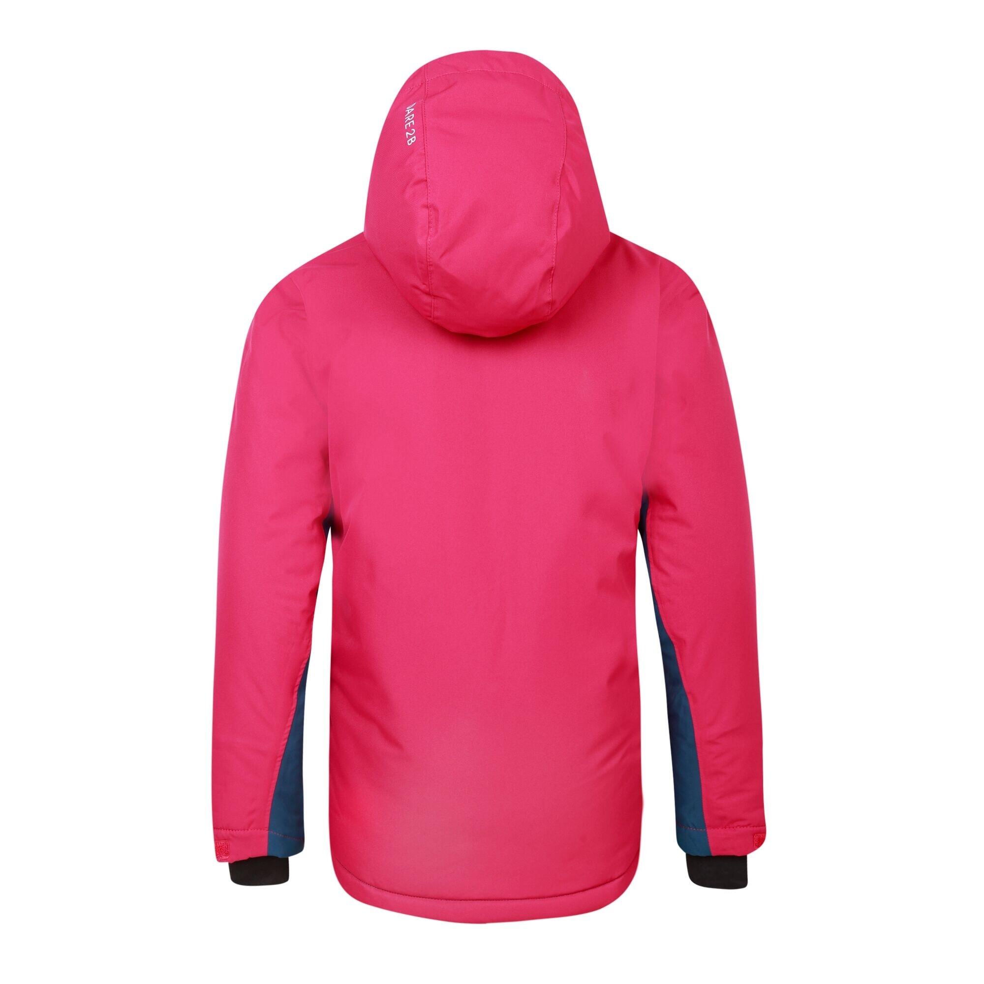 Childrens/Kids Impose IV Ski Jacket (Berry Pink/Moonlight Denim) 2/5