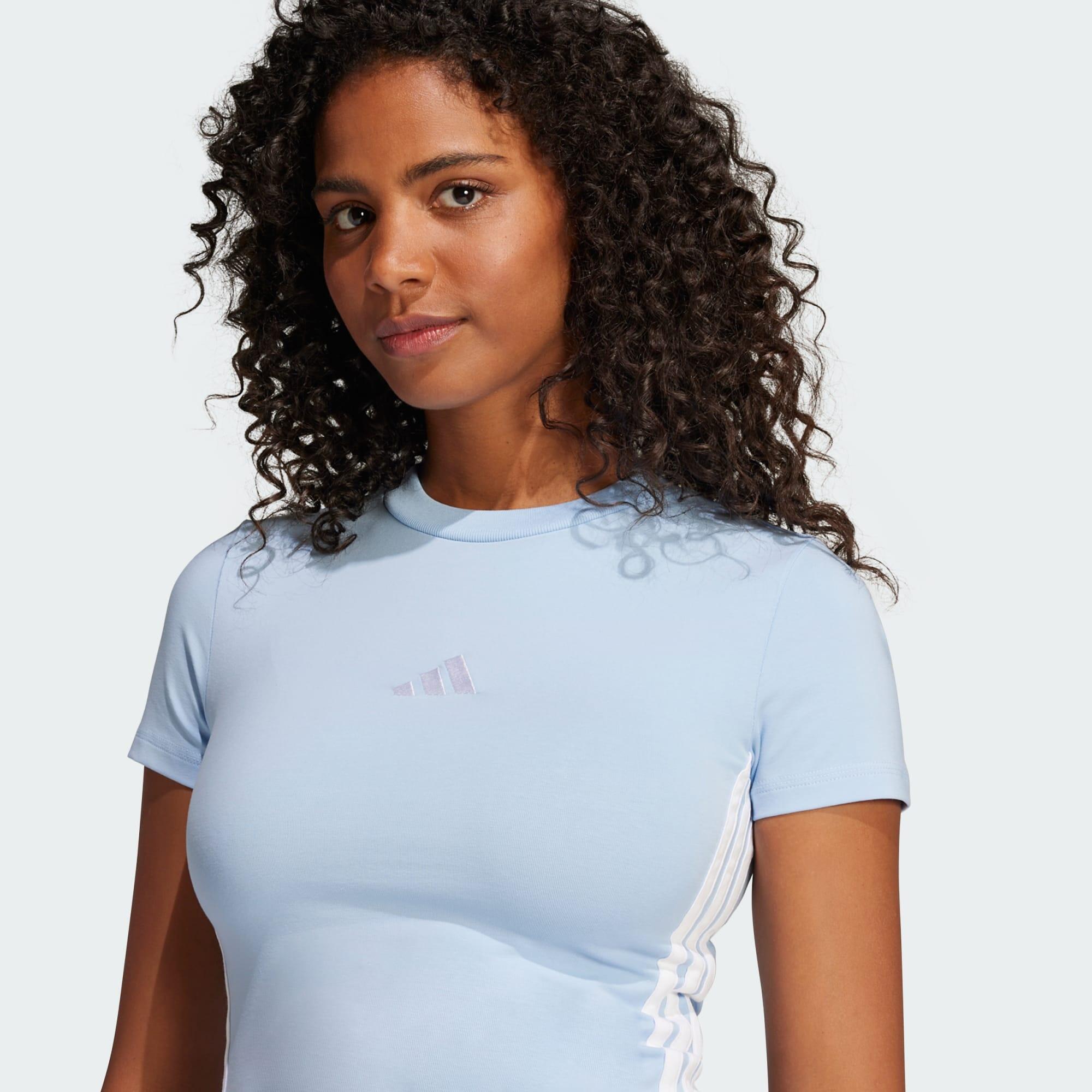Essentials 3-Stripes Slim-fit Baby T-shirt 4/5