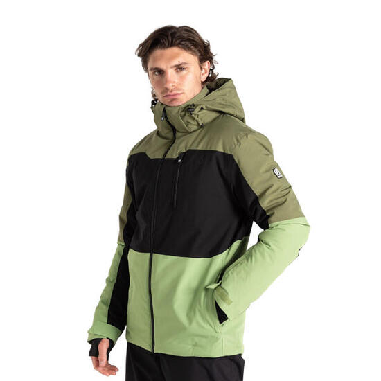 Edge II" Skijacke für Herren Olivingrün/Schwarz