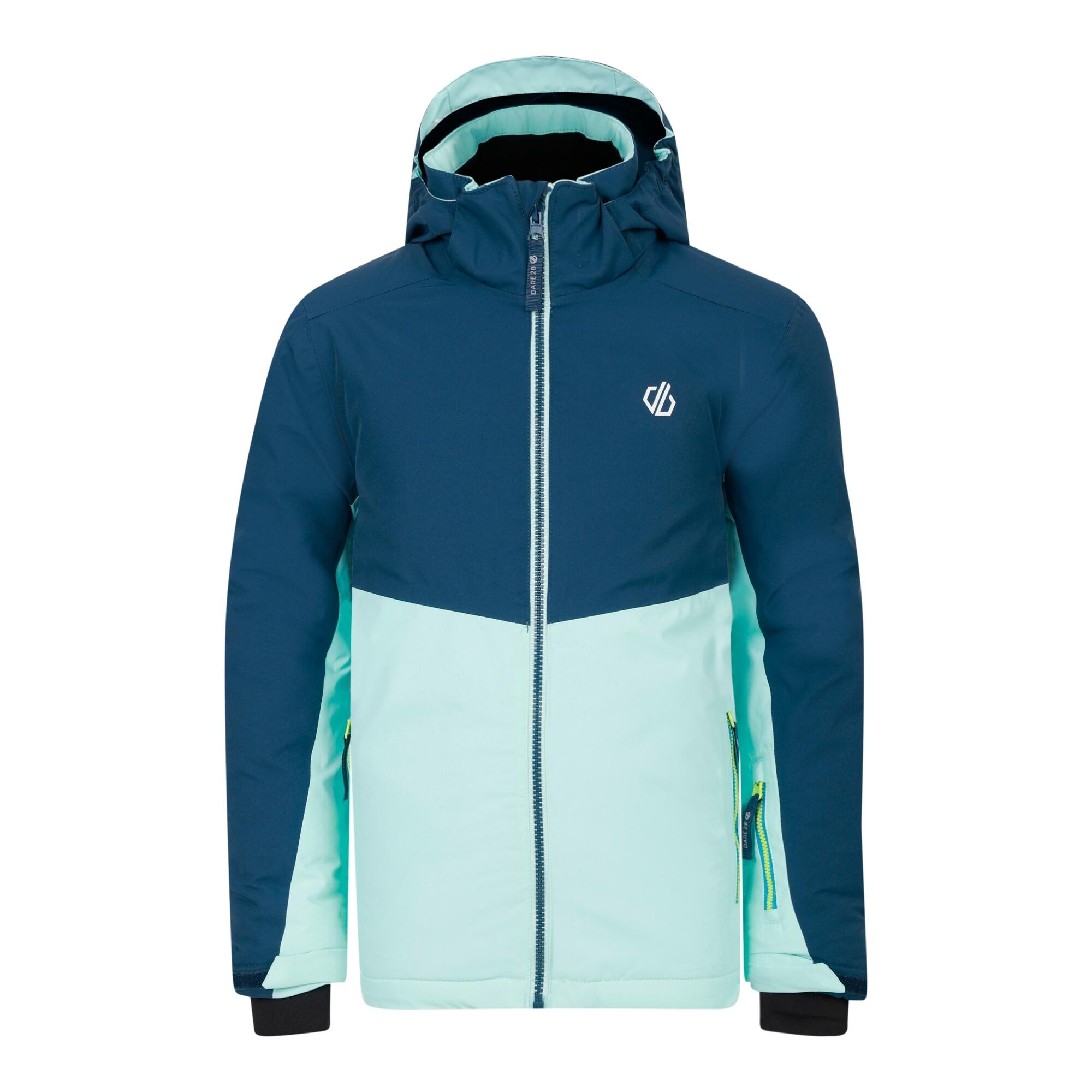 DARE 2B Childrens/Kids Impose IV Ski Jacket (Moonlight Denim/Water Ballet)