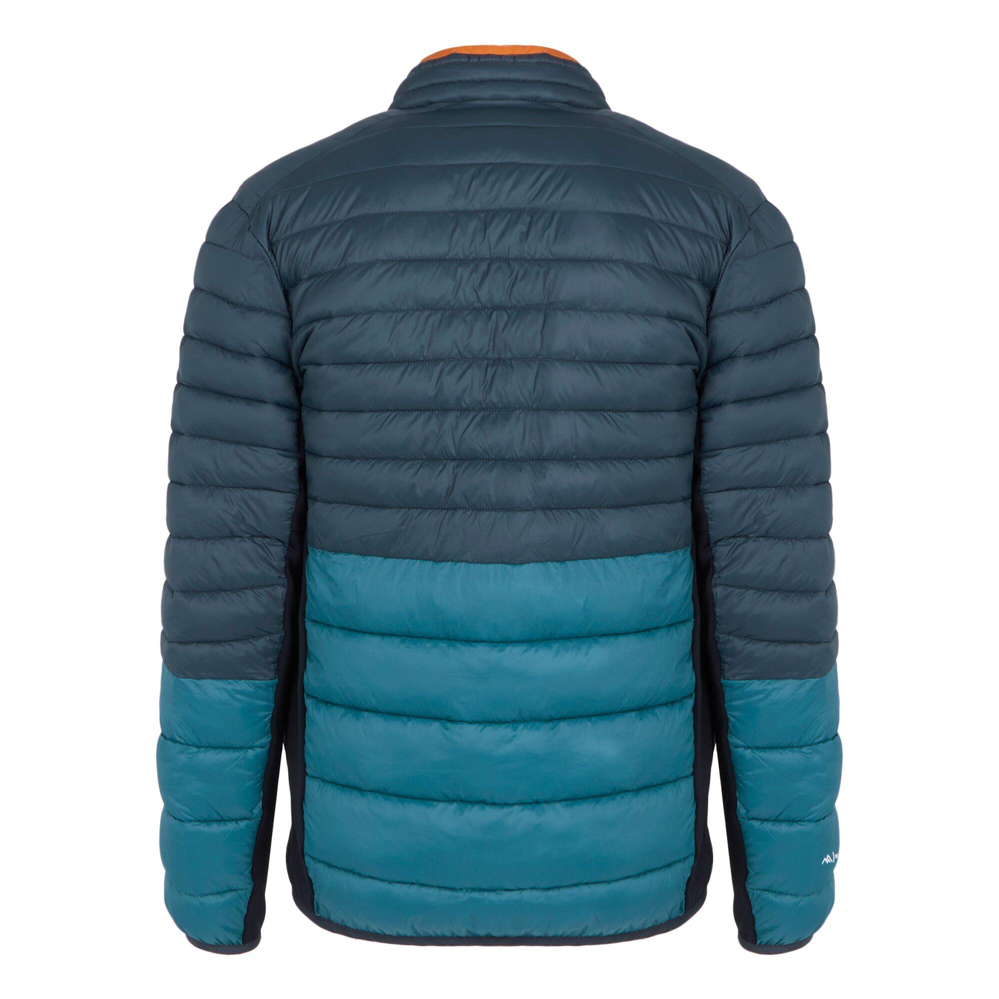 "Leedre" Hybridjacke für Herren Damen Dunkel-Jeansblau/Leuchtend Blau 2/5