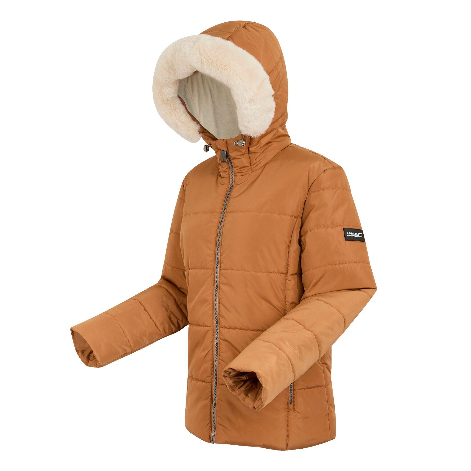 Giacca Trapuntato Donna Regatta Winnie Marrone Bran 3/5