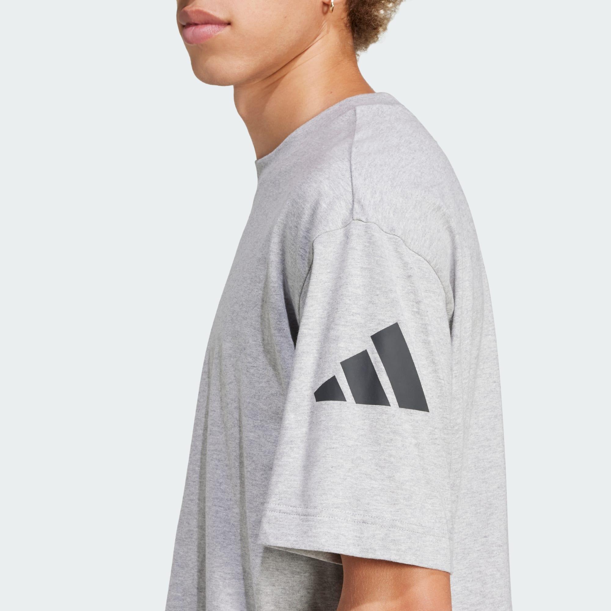 Essentials Loose Fit 3 Bar Logo Tee 5/5