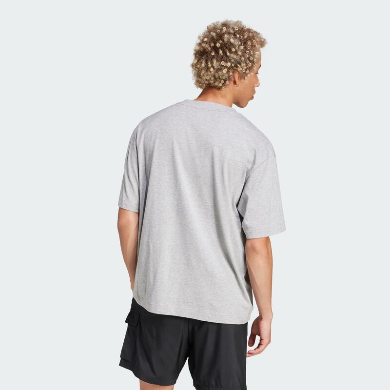 Tricou Essentials cu logo și 3 bare