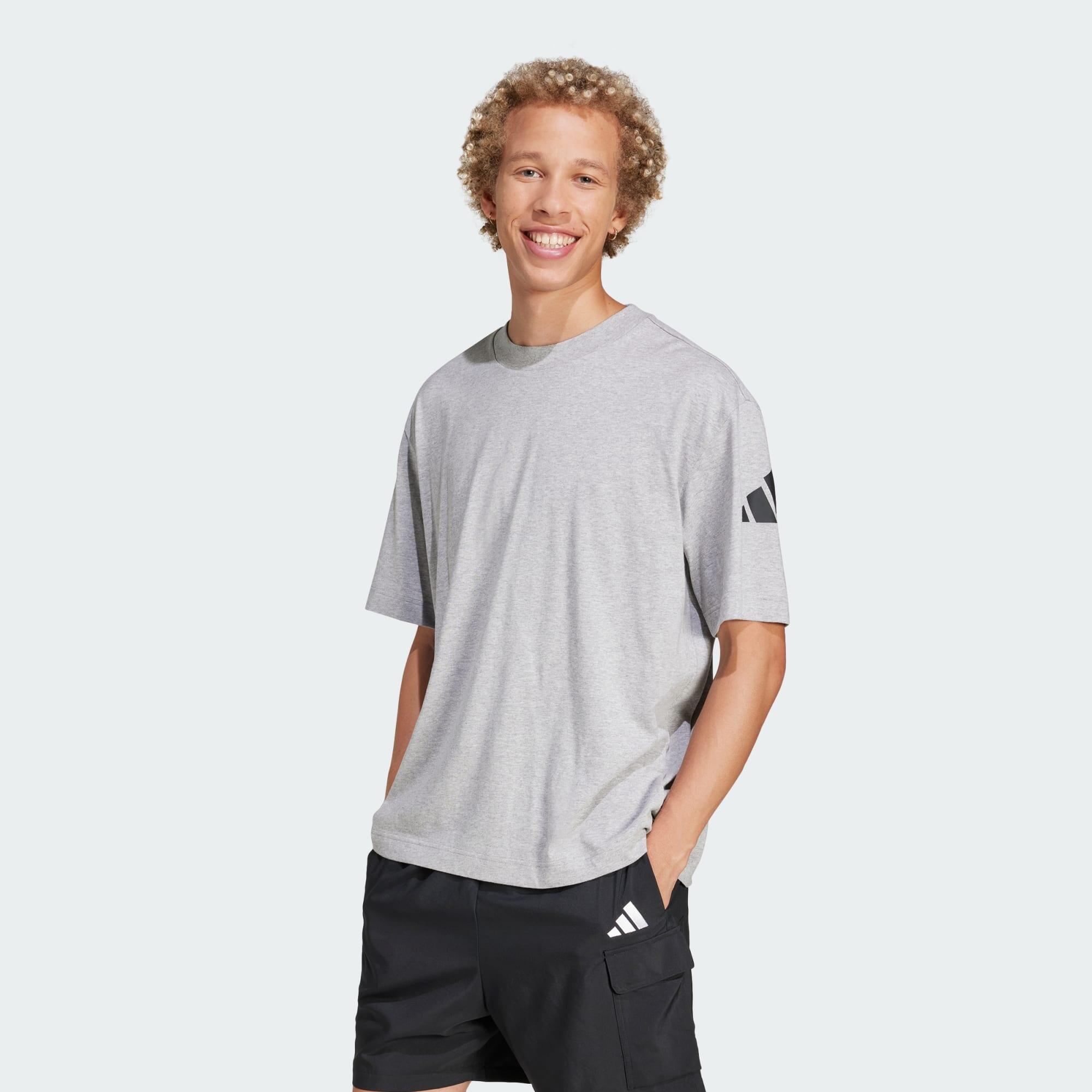 ADIDAS Tričko Essentials Loose Fit 3 Bar Logo