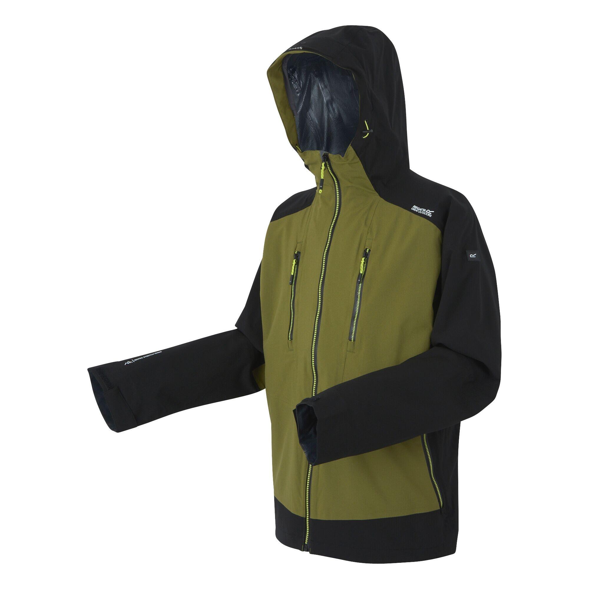 Mens Sacramento X 3 in 1 Jacket (Nephrite Green/Black) 3/5