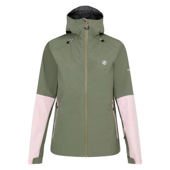 Veste Imperméable ASSERT Femme (Vert Olive / Rose Cristal)