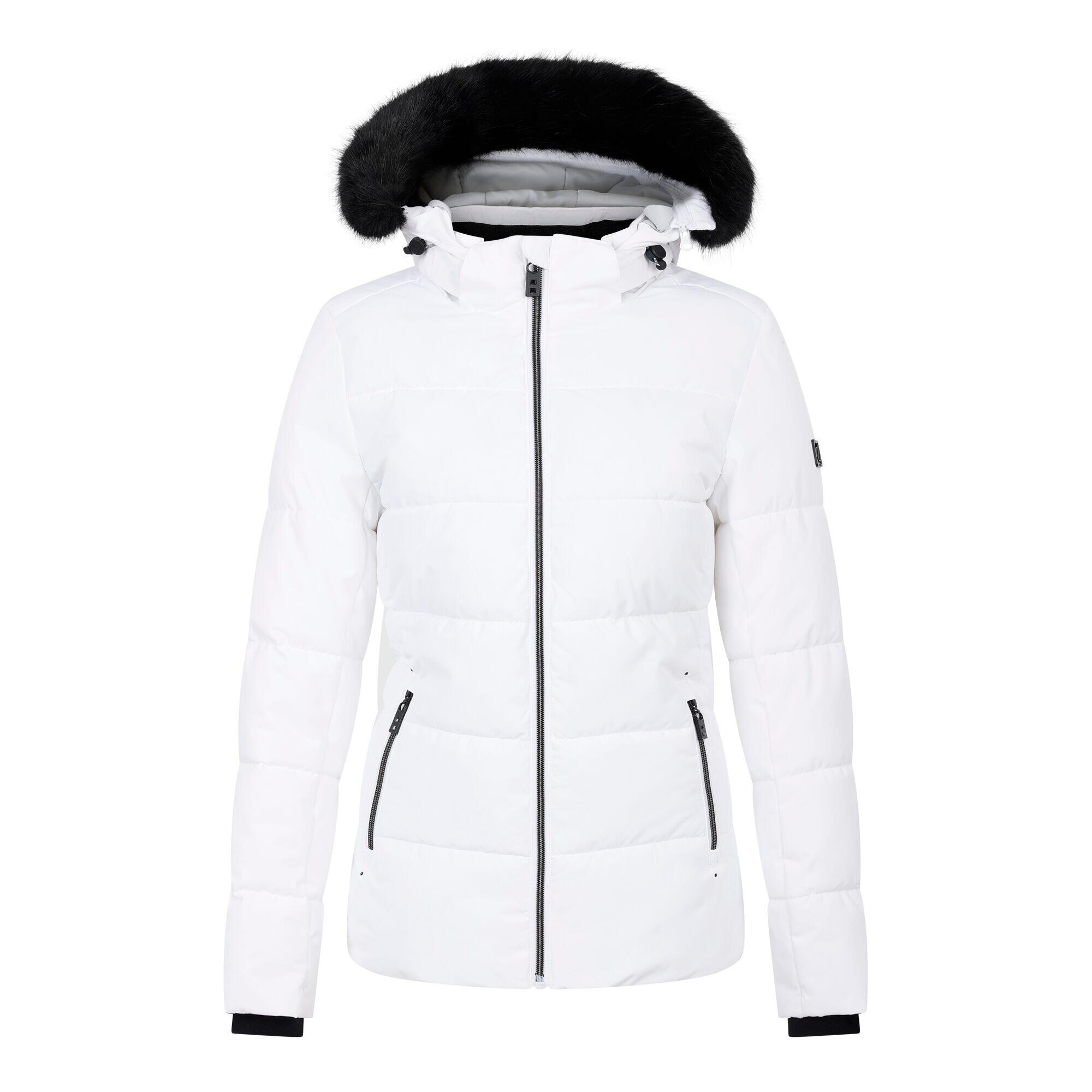 DARE 2B Womens/Ladies Glamorize V Ski Jacket (White)