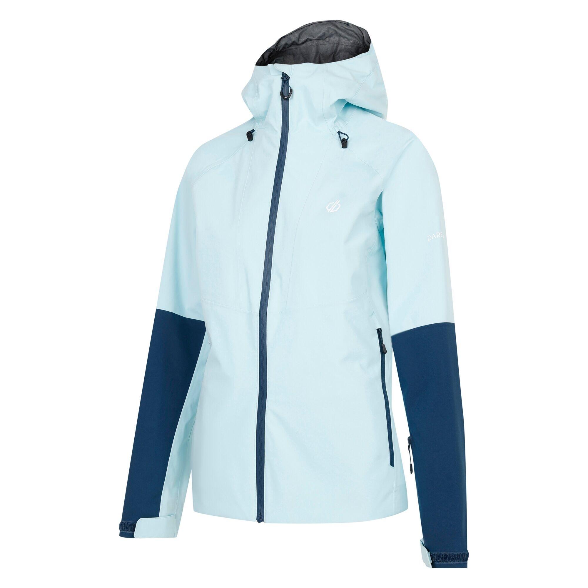 Veste Imperméable ASSERT Femme (Turquoise Pâle / Denim Sombre) 3/5