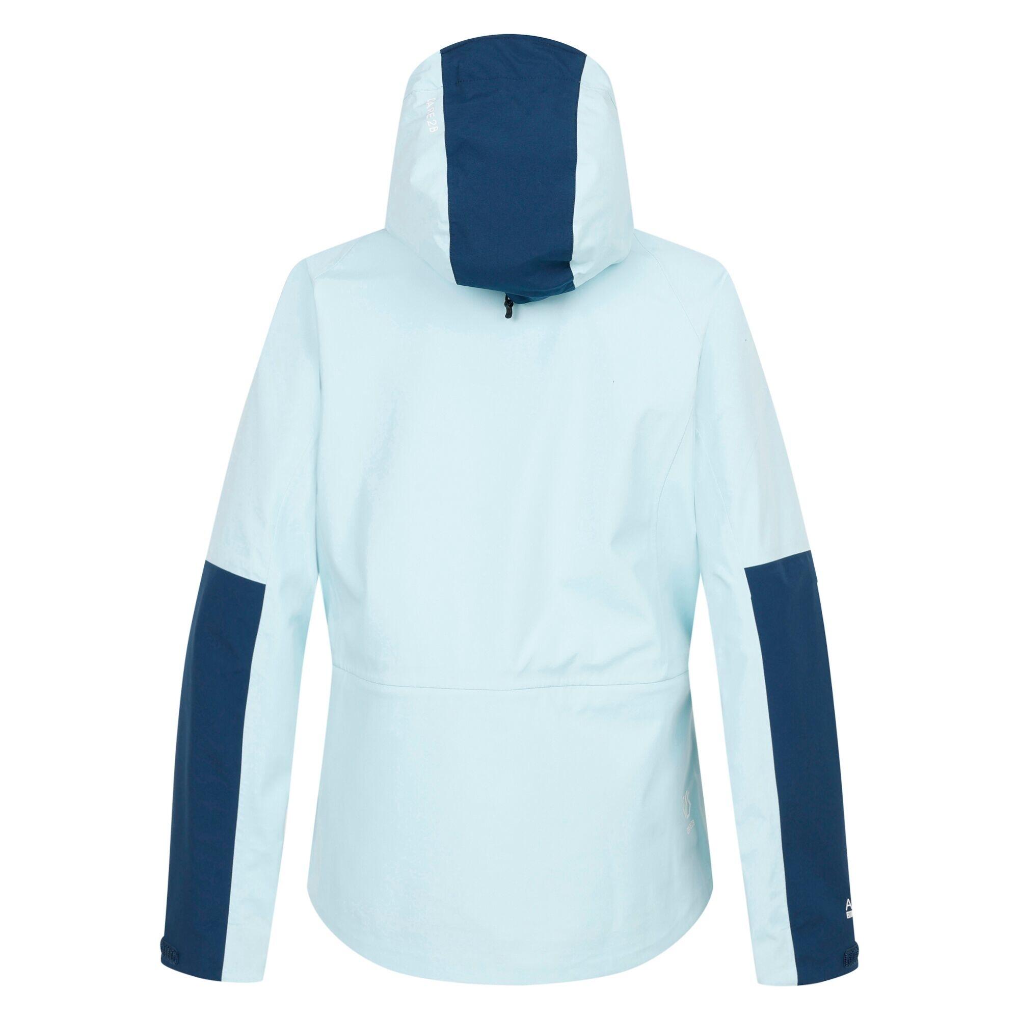 Veste Imperméable ASSERT Femme (Turquoise Pâle / Denim Sombre) 2/5