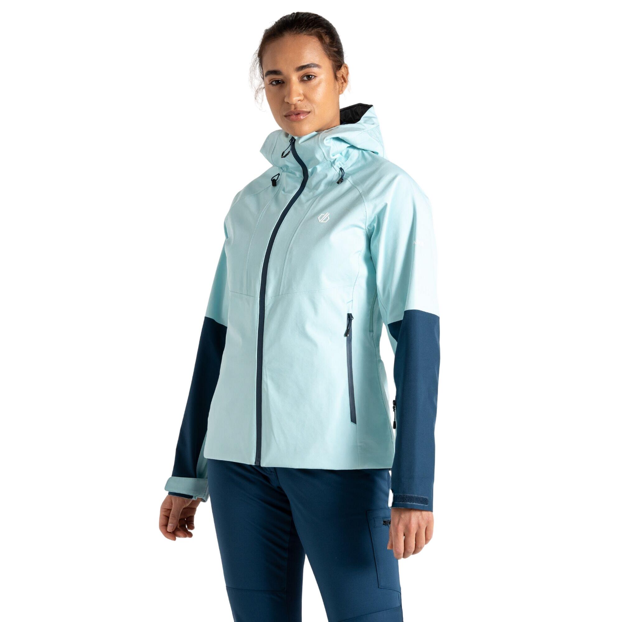 Veste Imperméable ASSERT Femme (Turquoise Pâle / Denim Sombre) 4/5