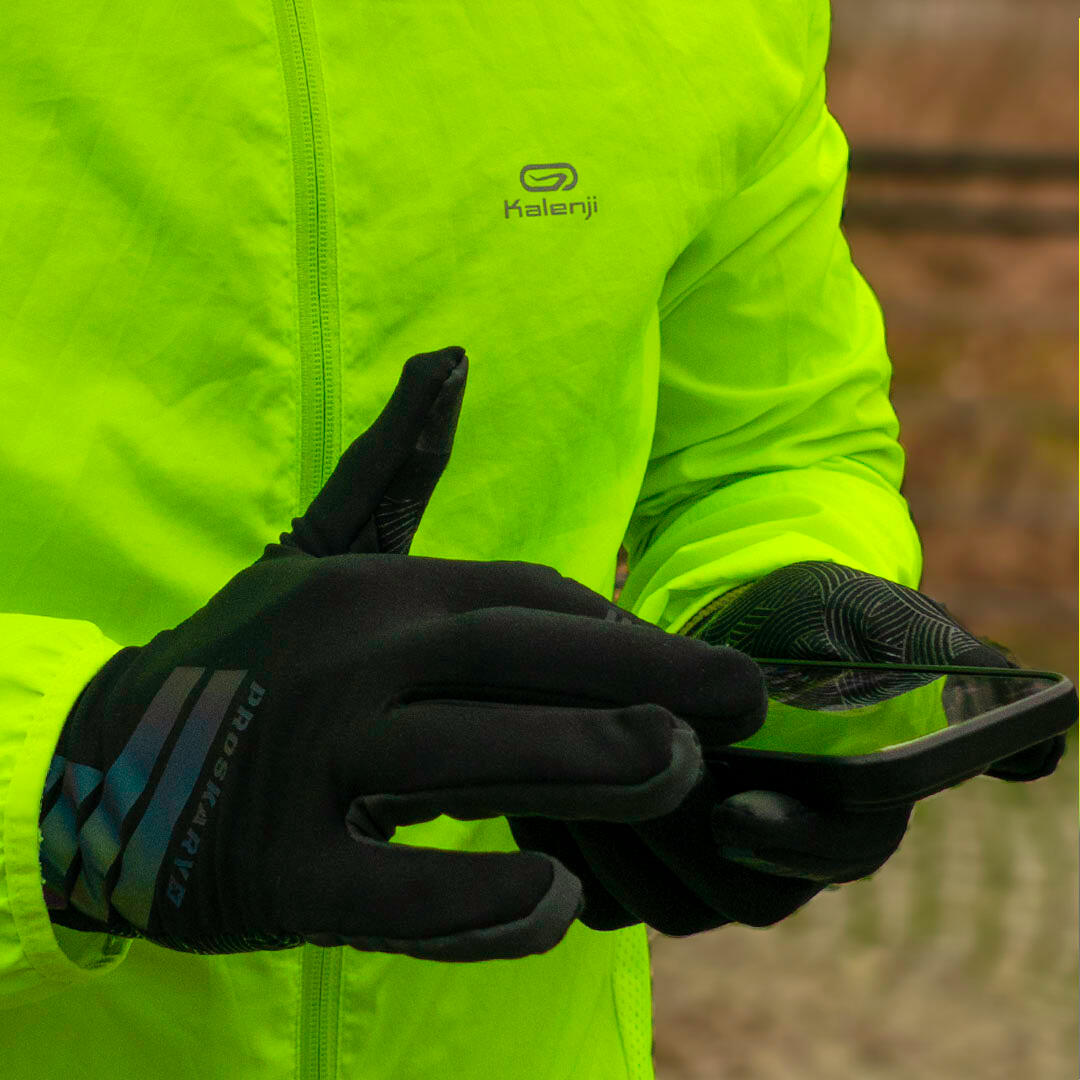 Luvas para corrida Proskary touchscreen esportivas antiderrapantes 2/7