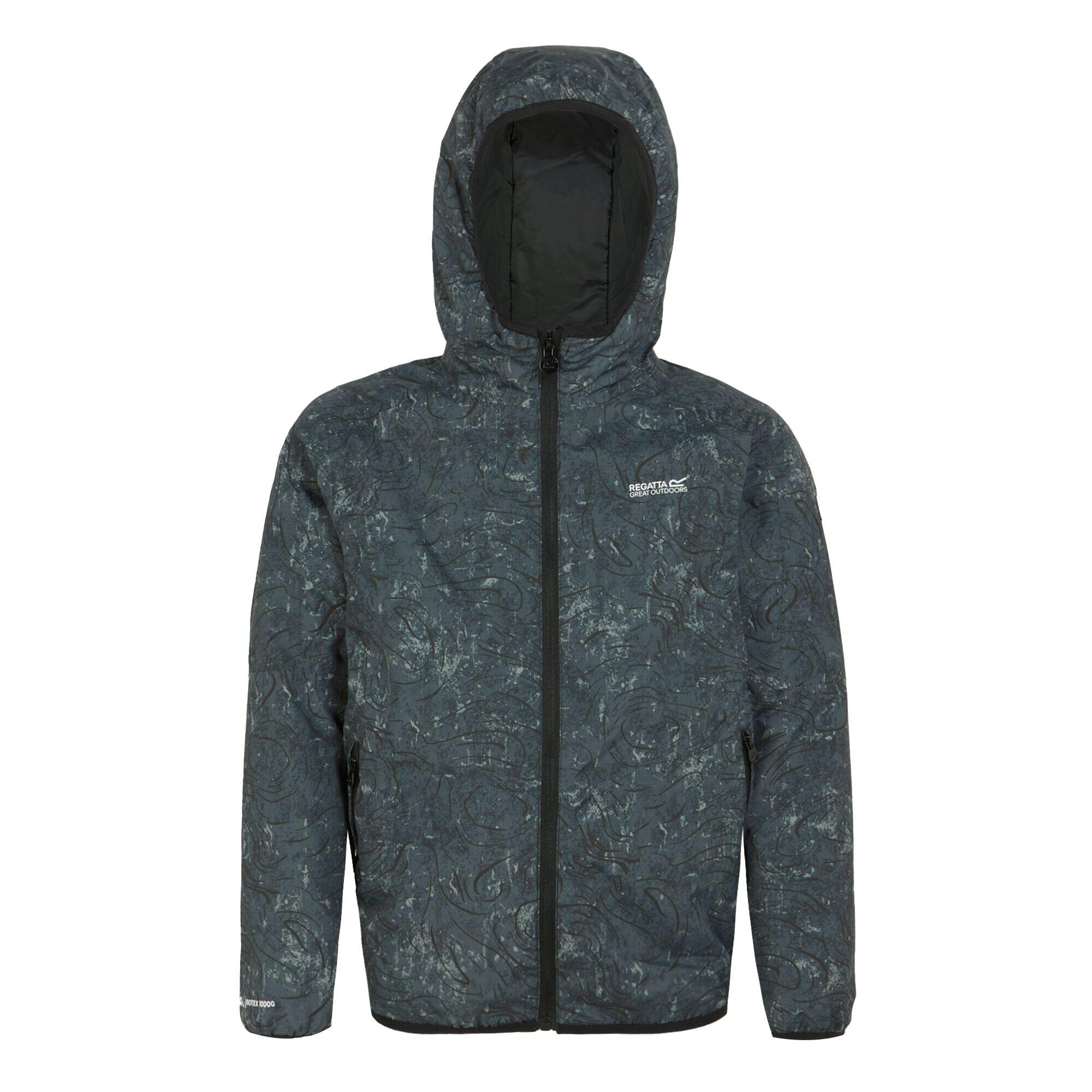 Kurtka Dziecięca Volcanics VIII Terrain Print Reflective Waterproof Jacket