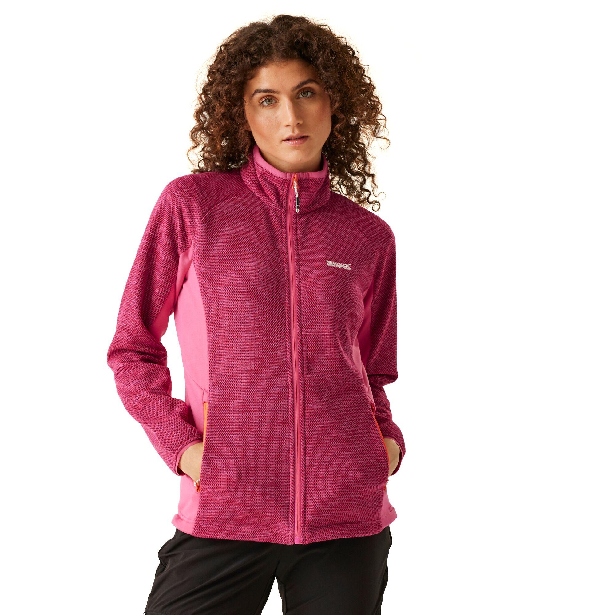 Giacca In Pile Cerniera Su Intera Lunghezza Donna Regatta Highton IV Fenicottero 4/5