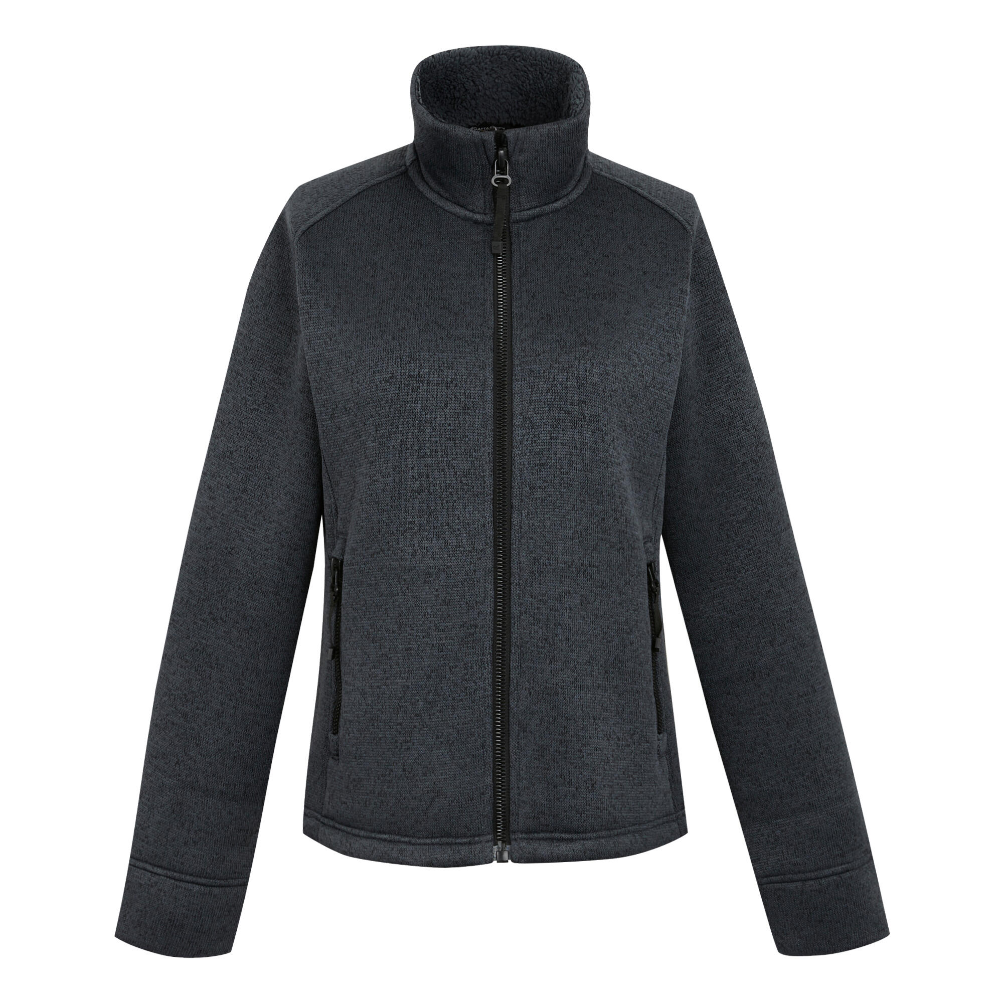 Womens/Ladies Emilide Full Zip Fleece Jacket (Seal Grey) 1/5