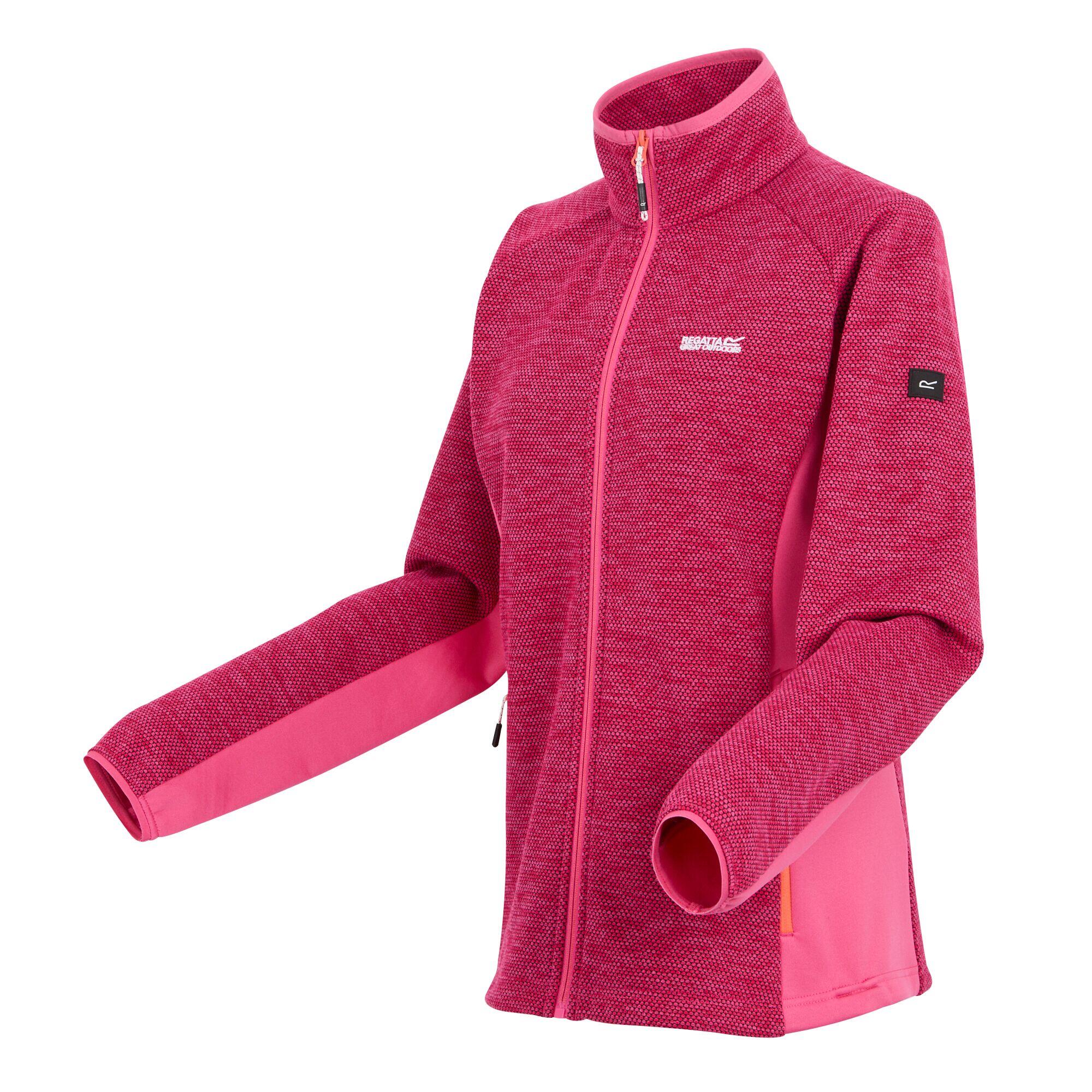 Giacca In Pile Cerniera Su Intera Lunghezza Donna Regatta Highton IV Fenicottero 3/5