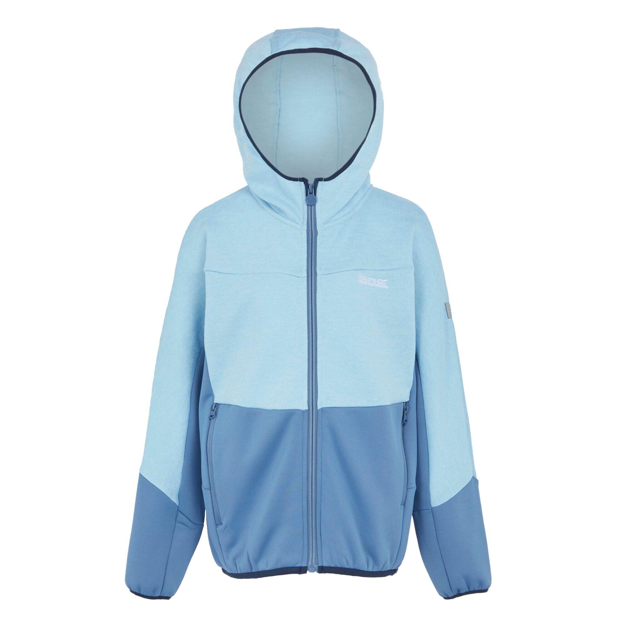 Regatta - Veste Polaire Dissolver Enfant (bleu Ciel / Bleu De Gris) - Sweat-shirt - Bleu|gris - 10 À 12 Ans - Decathlon