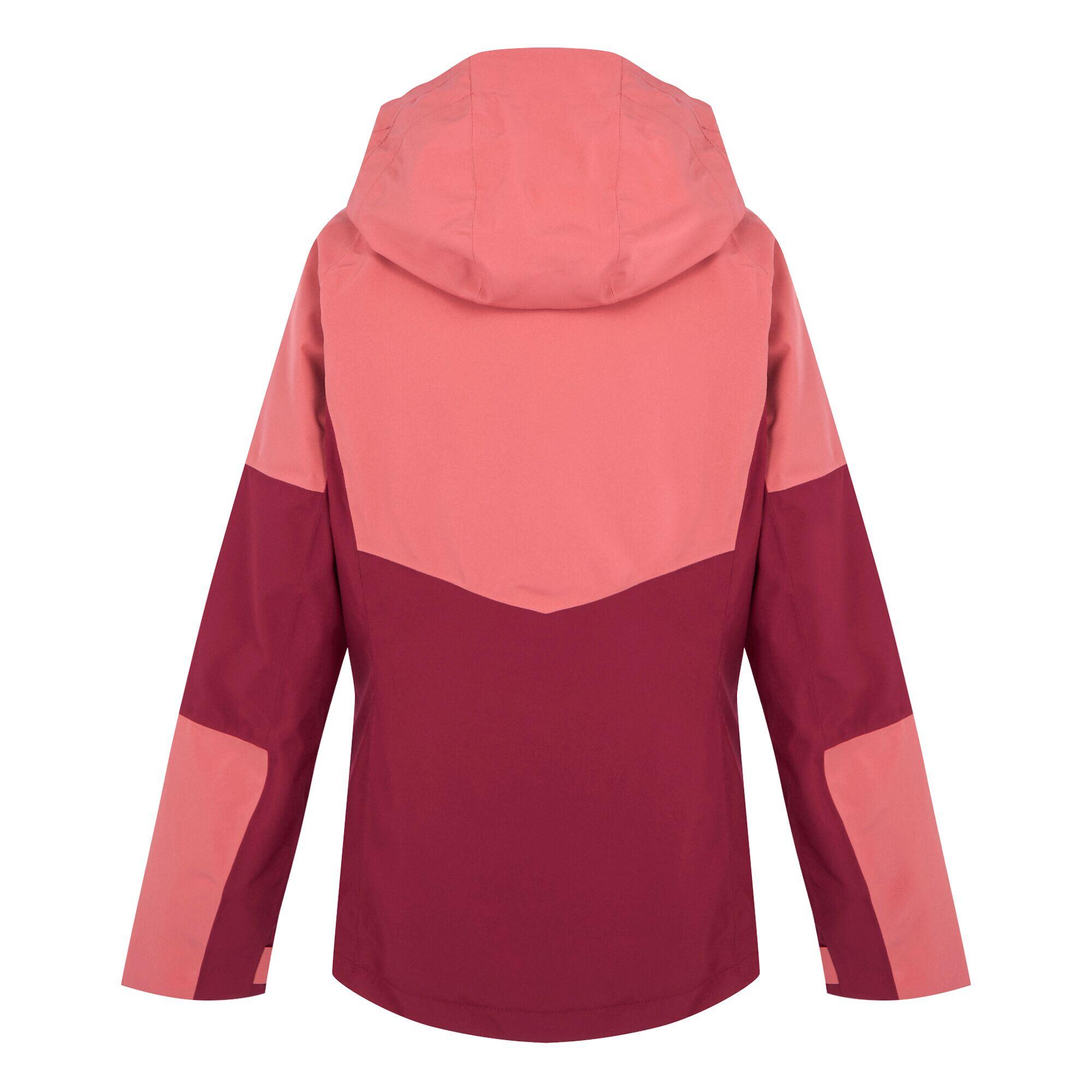 Dames Wentwood IX 3 in 1 Waterdichte Jas (Mineraalrood/Rumba-rood) 2/5