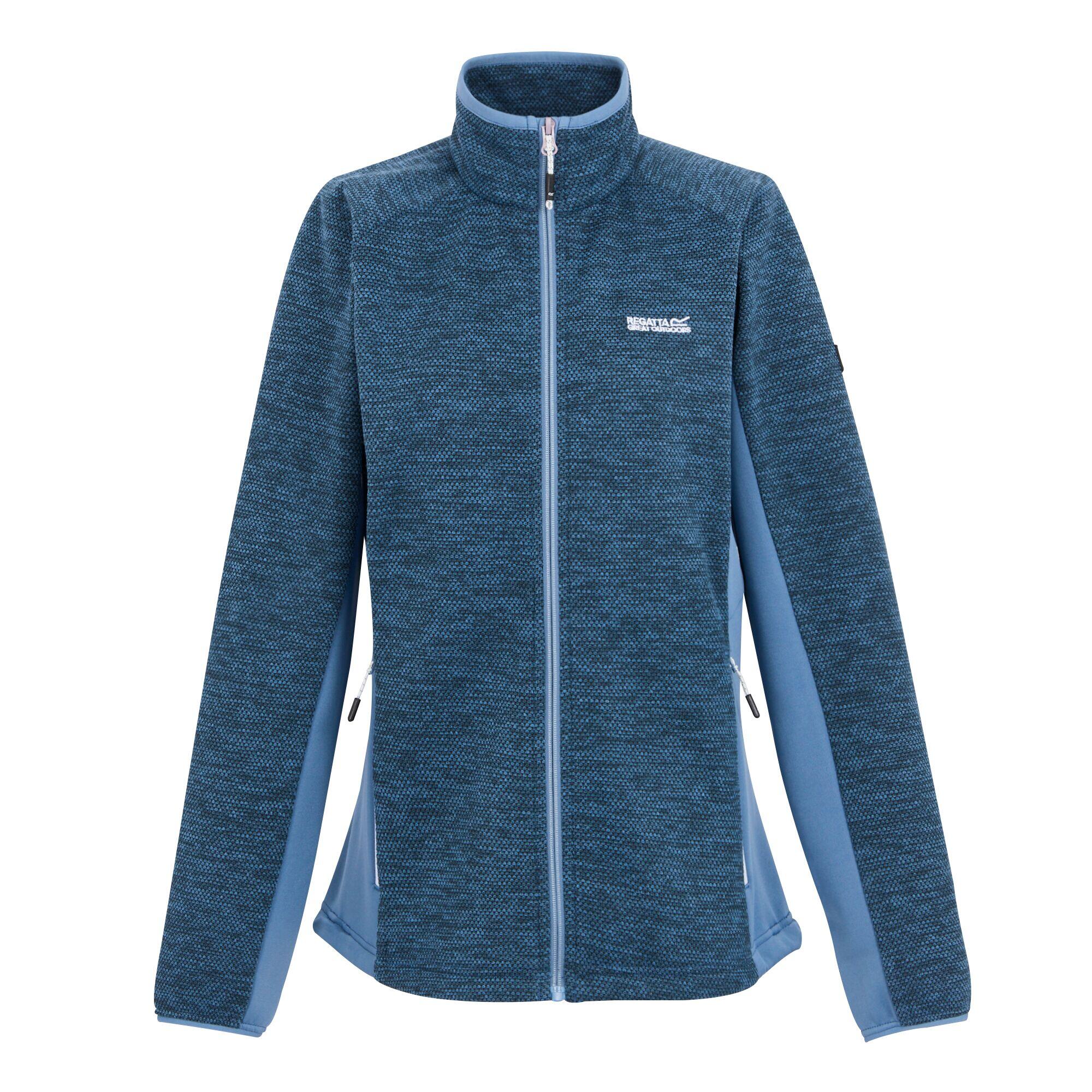 REGATTA Giacca In Pile Cerniera Su Intera Lunghezza Donna Regatta Highton IV Blu