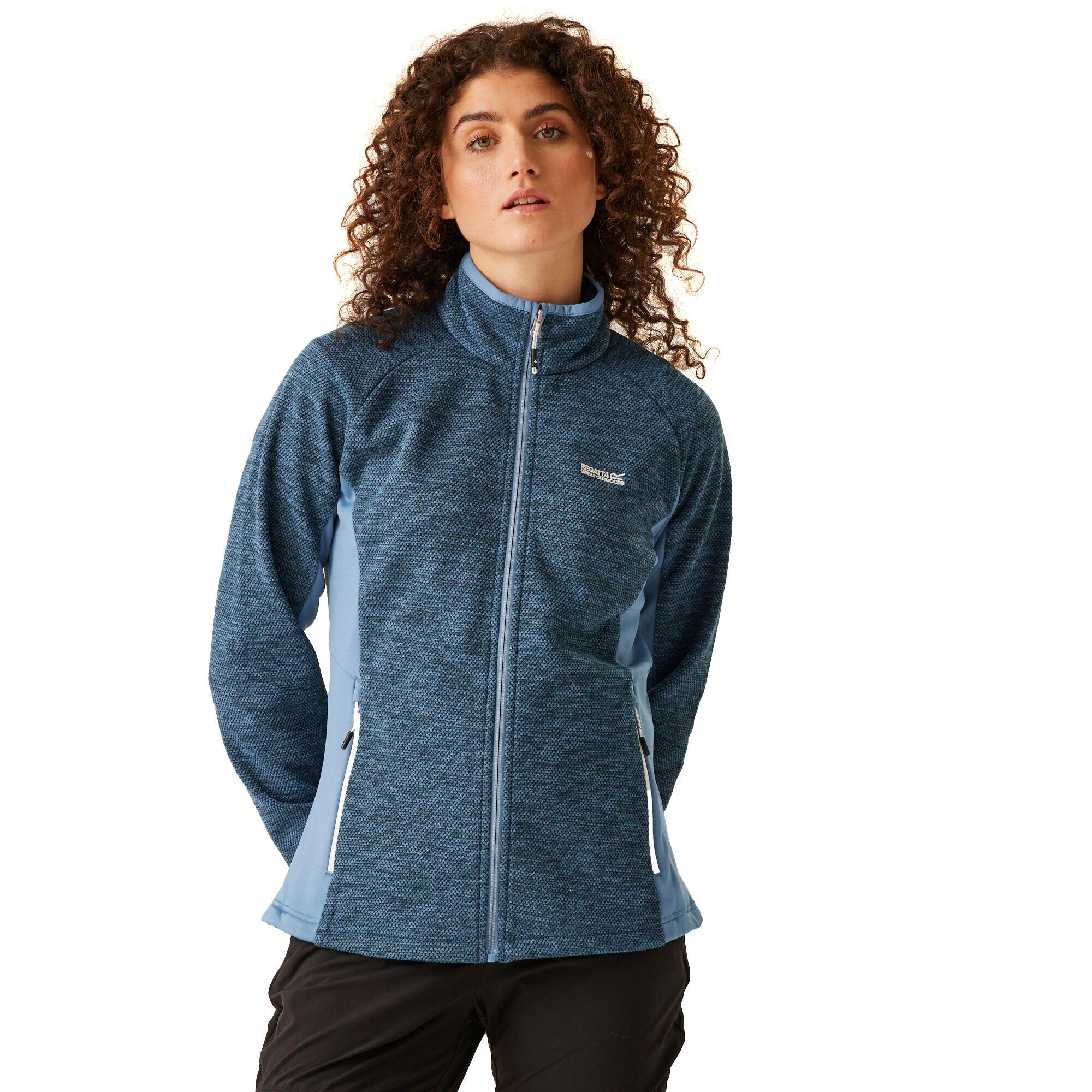 Giacca In Pile Cerniera Su Intera Lunghezza Donna Regatta Highton IV Blu 4/5