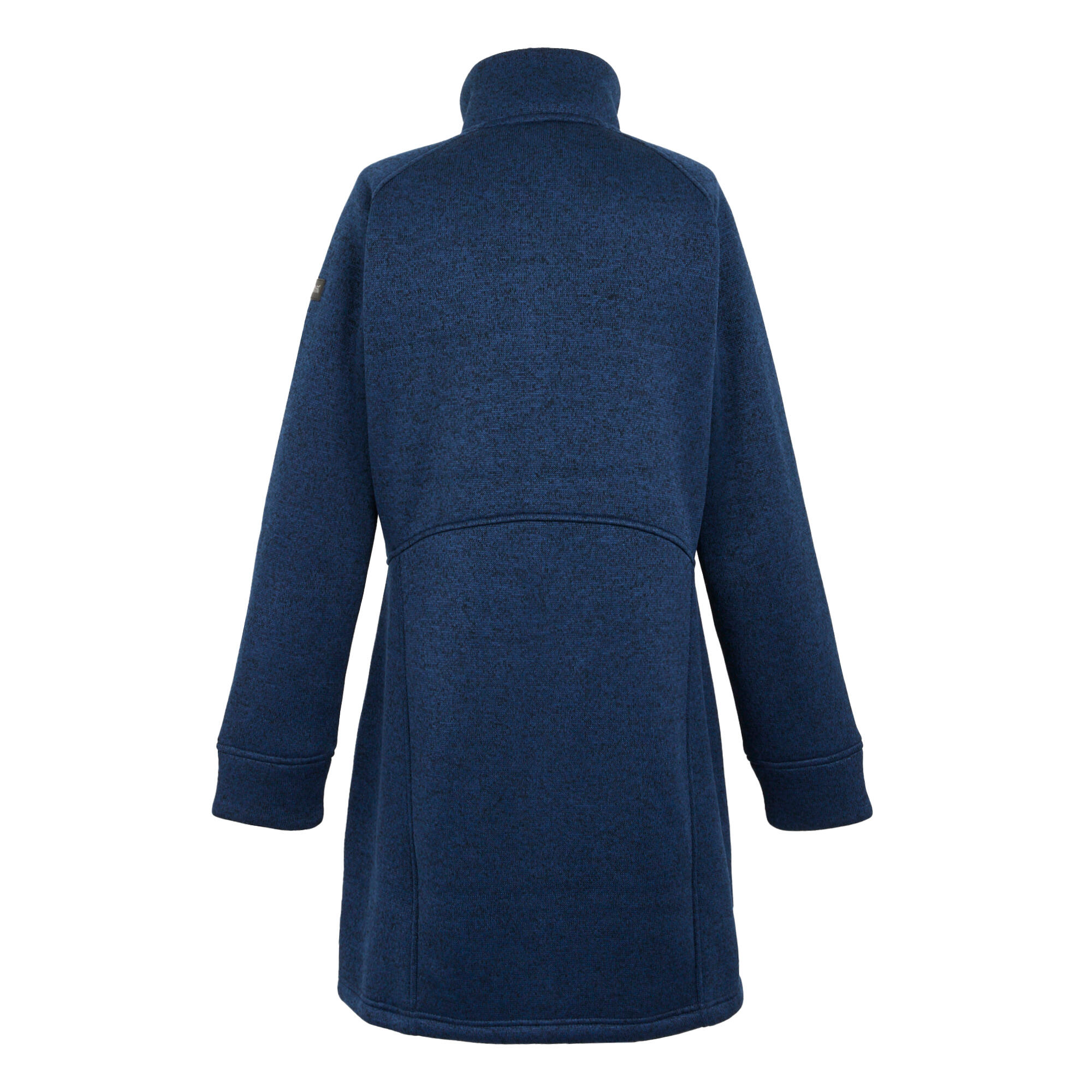 Womens/Ladies Emilide Long Length Fleece Jacket (Navy) 2/4