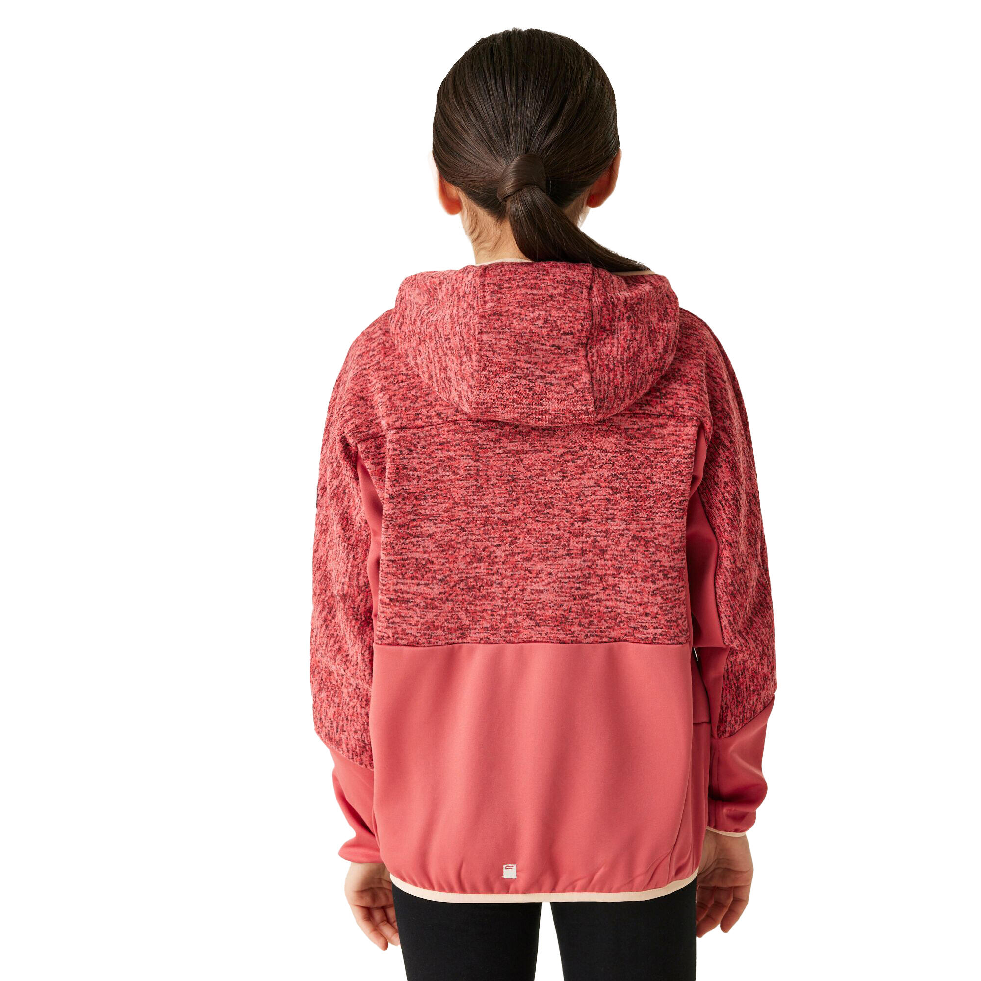 Veste Polaire DISSOLVER Enfant (Rouge Ciel / Rouge Clair) 3/5