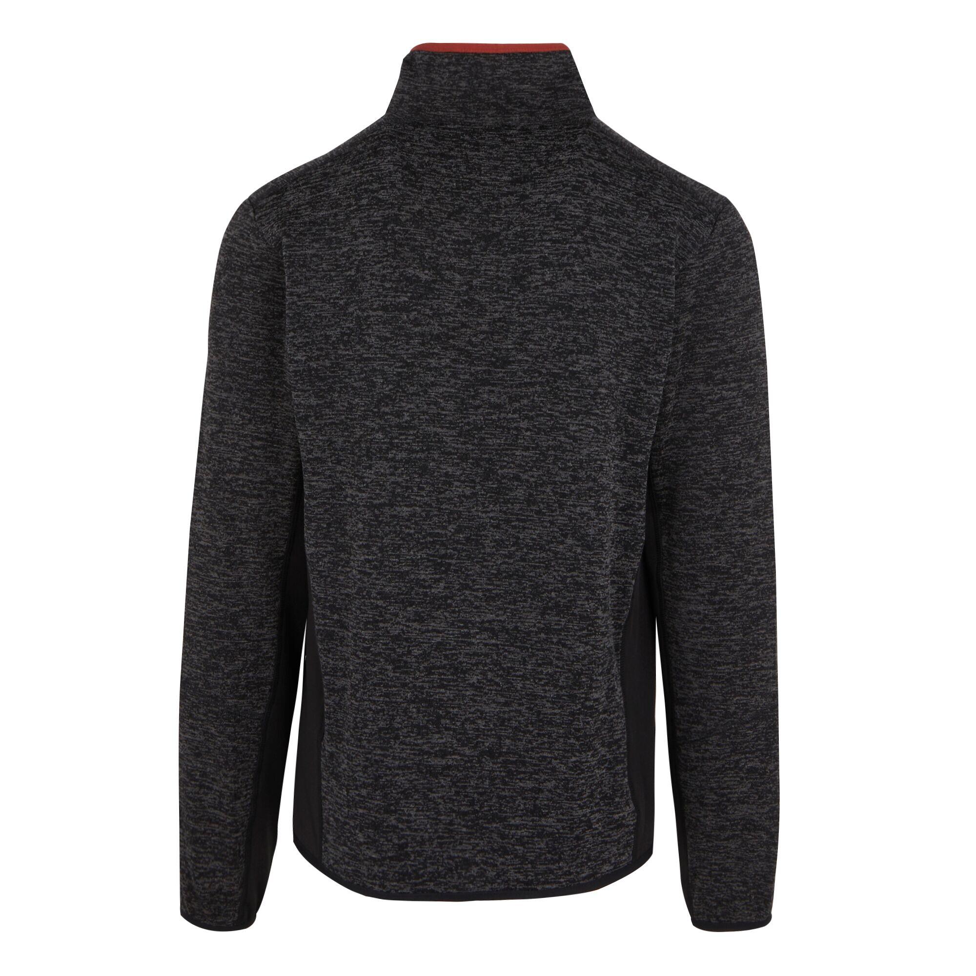 Regatta Baslinn Veste Polaire Pour Homme Avec Fermeture éclair Intégrale, Bleu Marine Chiné, L