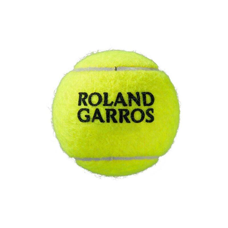 Pack de 2 tubes de 4 balles de Tennis Wilson Roland Garros / Terre — free download