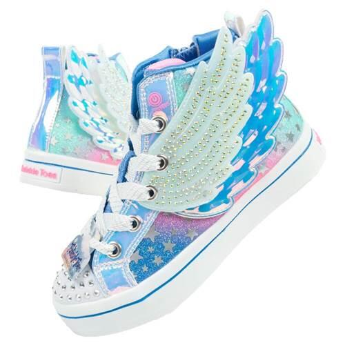Chaussures universel enfants Skechers 314392LBLMT 2/5