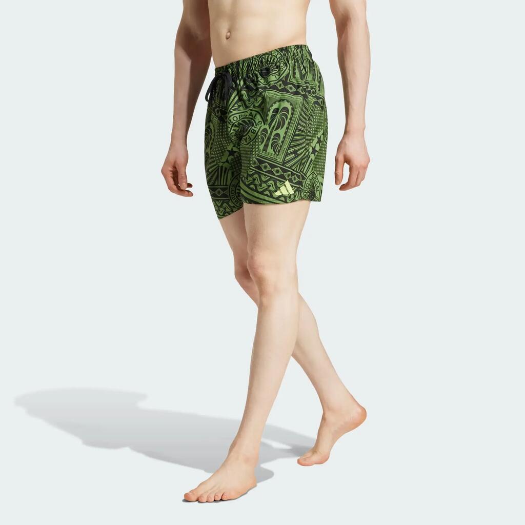 adidas x FARM RIO 3-Stripes Swim Shorts 5-Inch