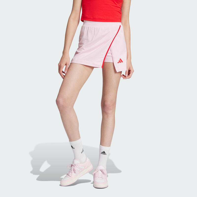 Essentials Color-Pop Cotton Skort