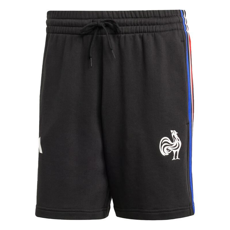 Frankreich Essentials 3-Streifen French Terry Shorts