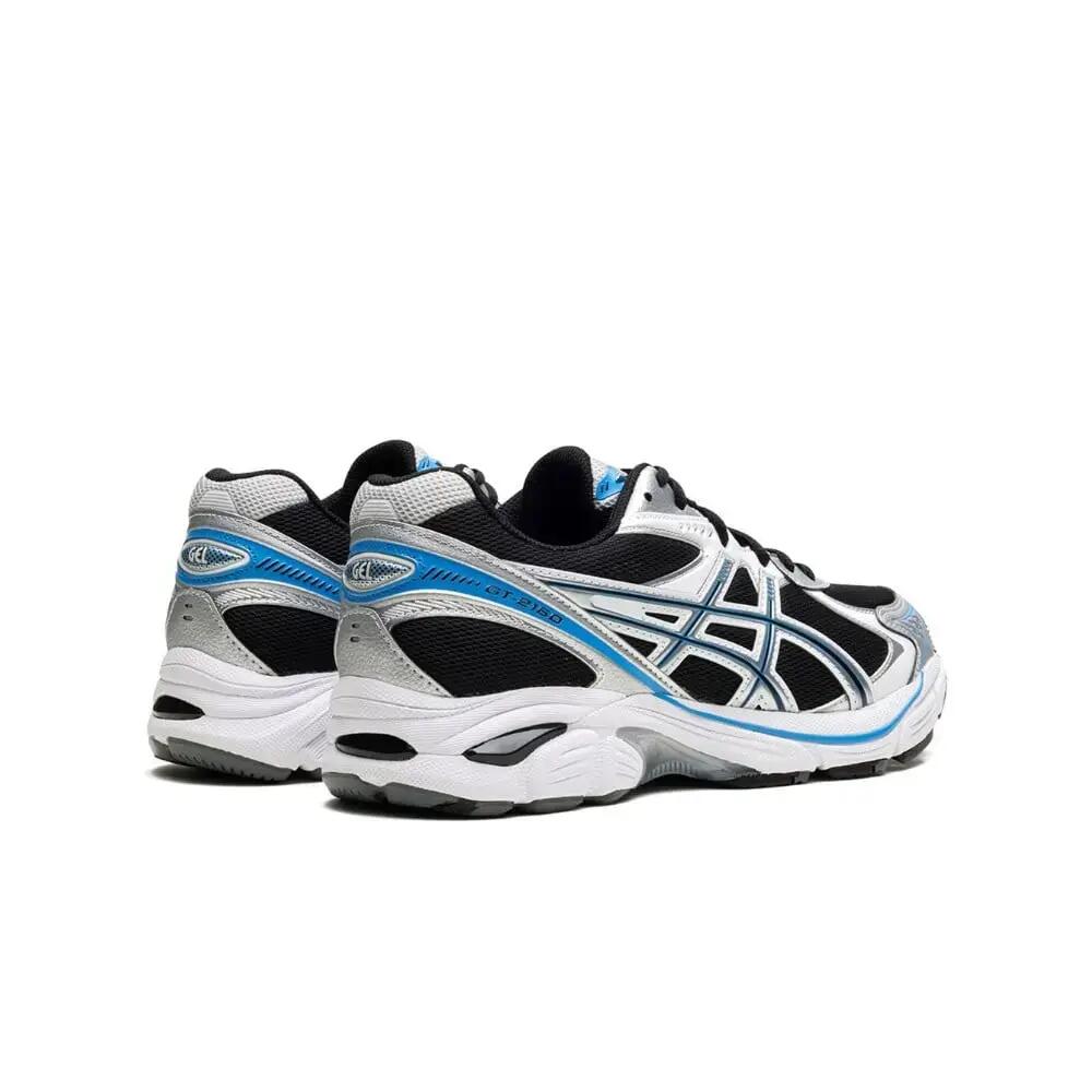 chaussures ASICS GT-2160 Black Pure Silver Bright Blue 3/6