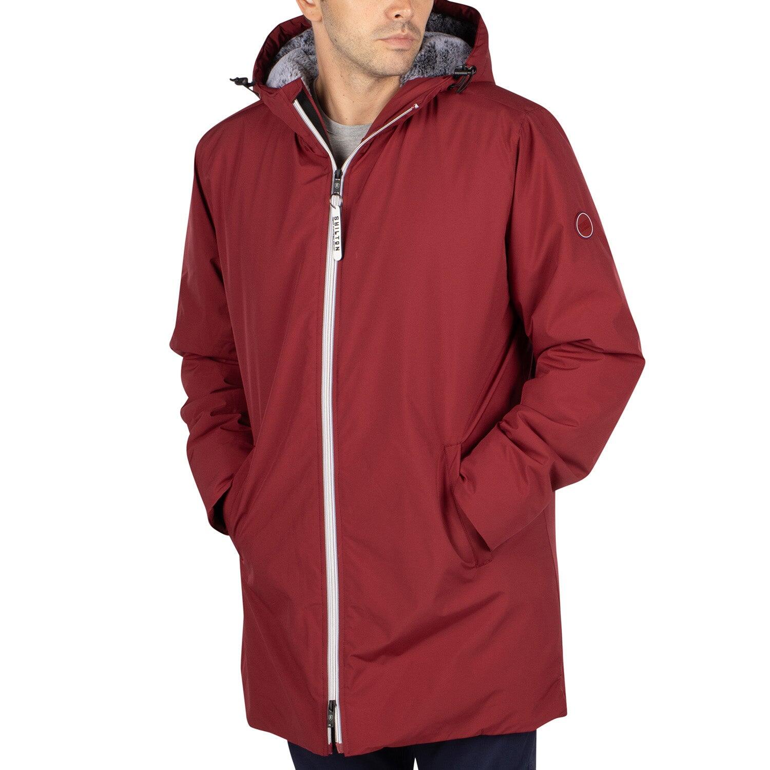 Shilton - Parka Imperméable Homme - Parka - Marron|rouge - 52 2xl - Decathlon